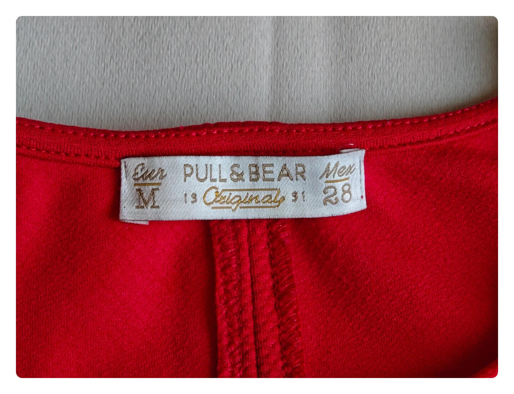 Robe patineuse rouge – Pull&Bear Originals | Taille M | Très bon état – Pull & Bear – taille M / 38 / 10 5