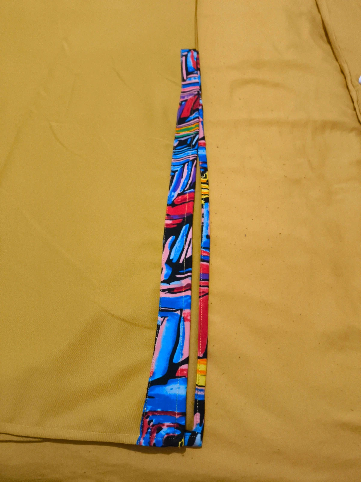 Robe longue jaune moutarde – style africain chic – taille unique – taille Taille unique 4