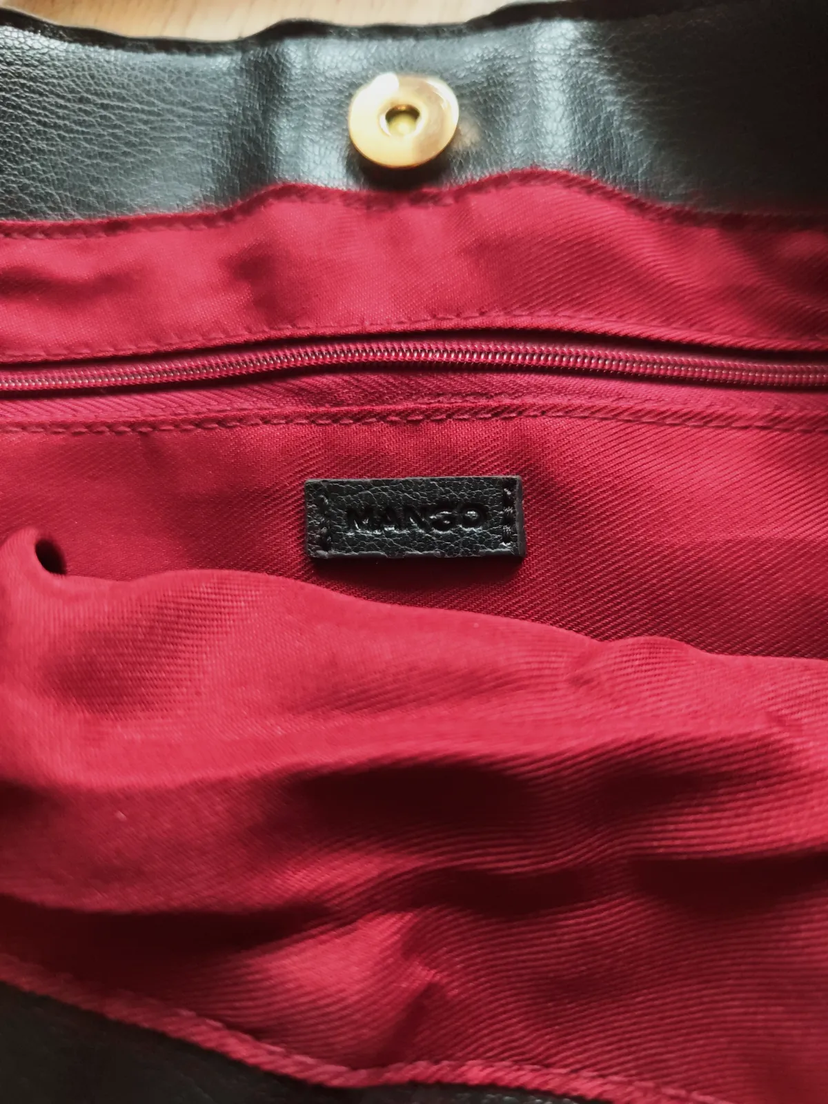 Sac cabas Mango noir – chaîne & clous dorés – Mango – taille Taille unique 6