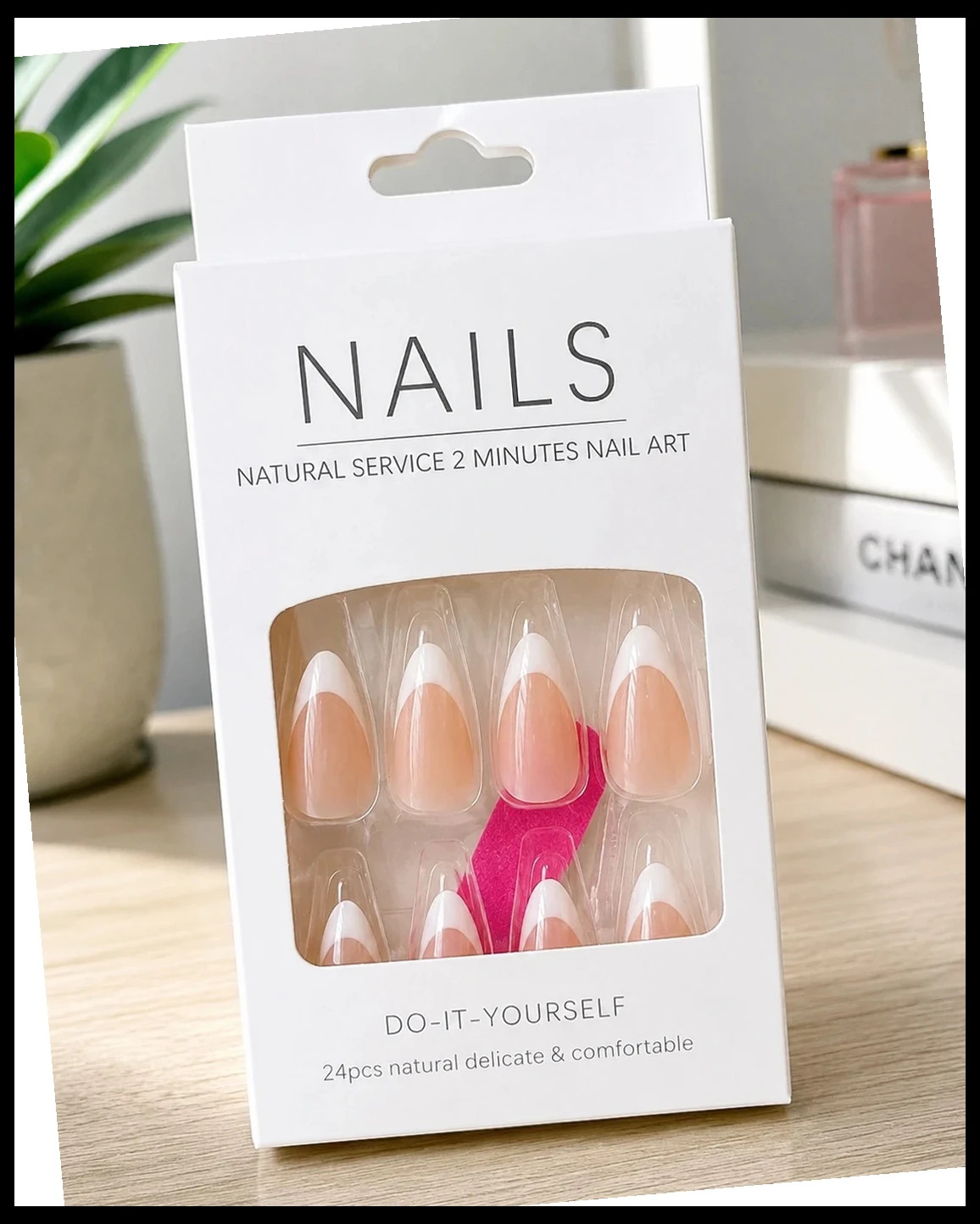 24 pièces French manucure Capsules ongles – Neufs – Nails 2
