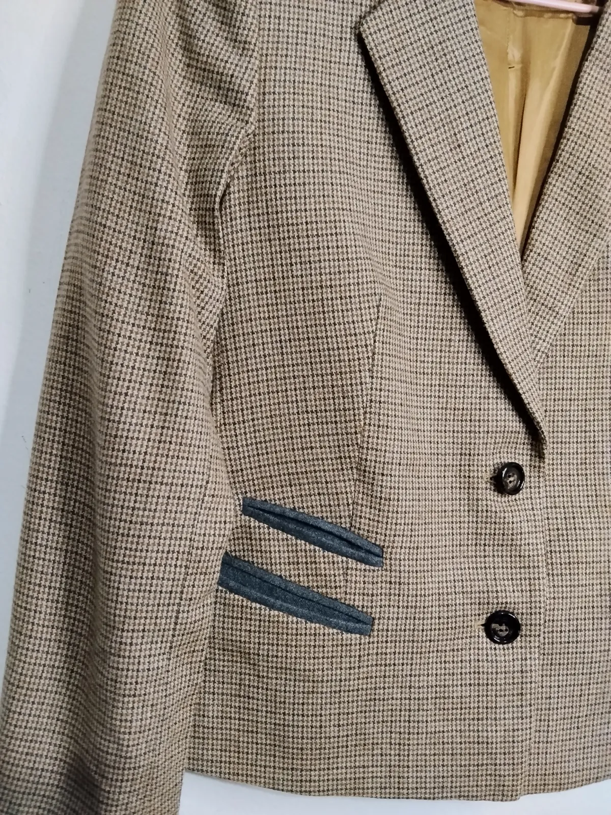 Blazer estilo retro vintage Massimo Dutti cuello gris – Massimo Dutti – taille M 2