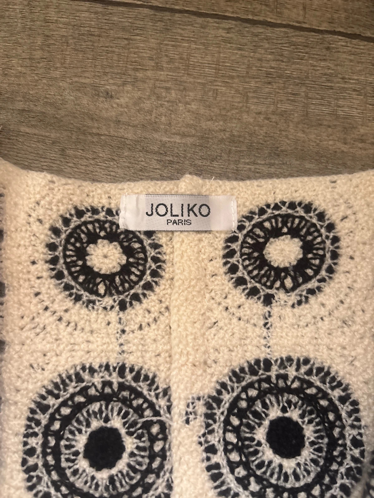 veste en crochet – Joliko – taille S / 36 / 8 2