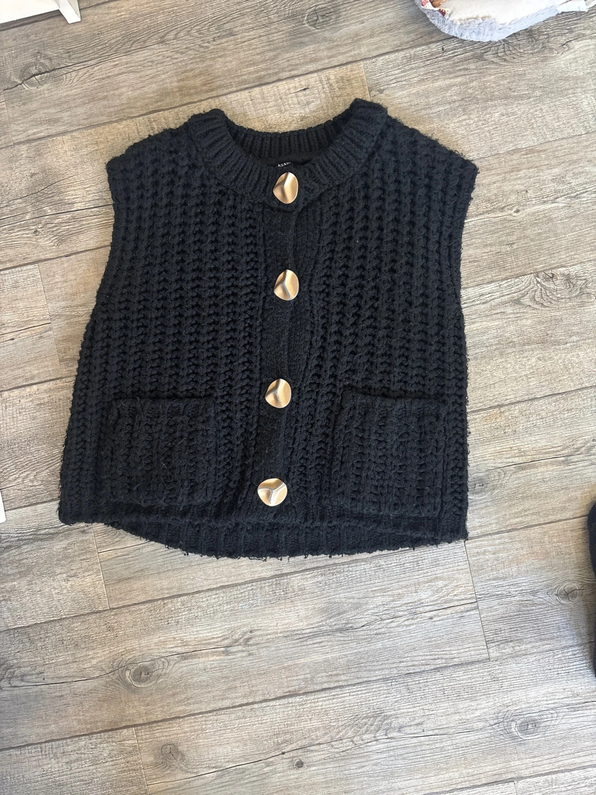 haut noir – Kiabi – taille S / 36 / 8
