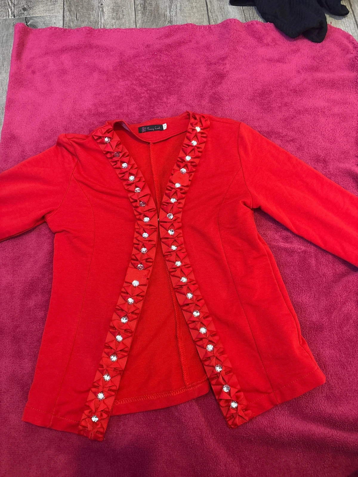 veste rouge – Fanny Look – taille S / 36 / 8