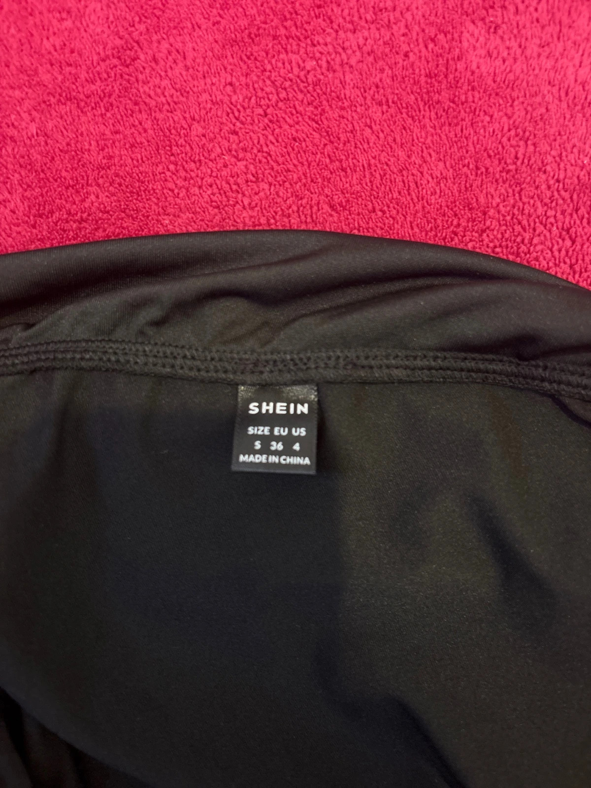 haut noir – Shein – taille S / 36 / 8 3