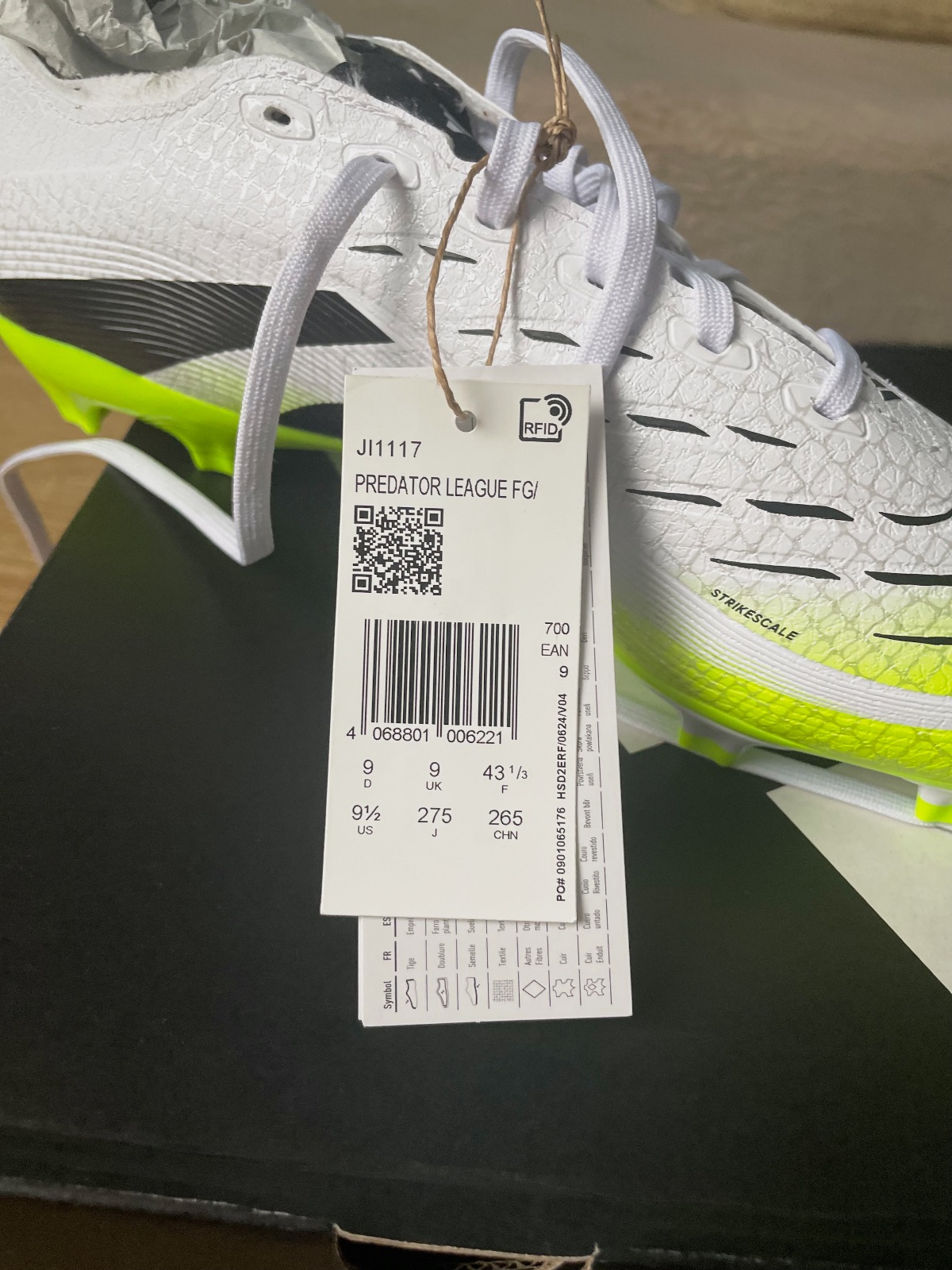 CRAMPON PREDATOR PRO – Adidas – taille EU 43 6