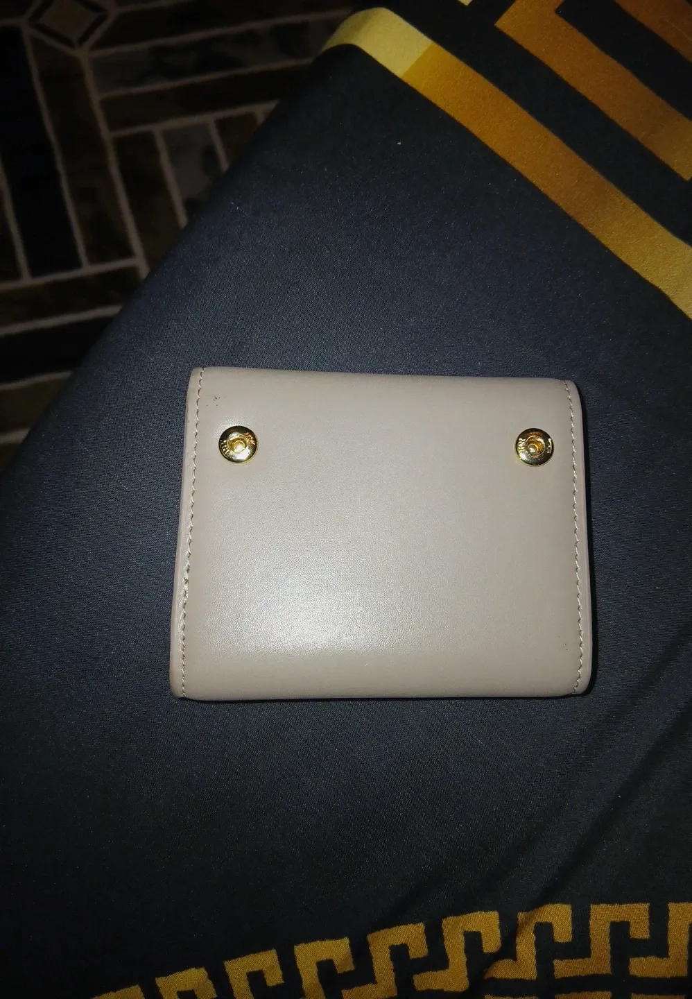 Portefeuille Celine Triomphe en cuir gris – Celine – taille Taille unique 2