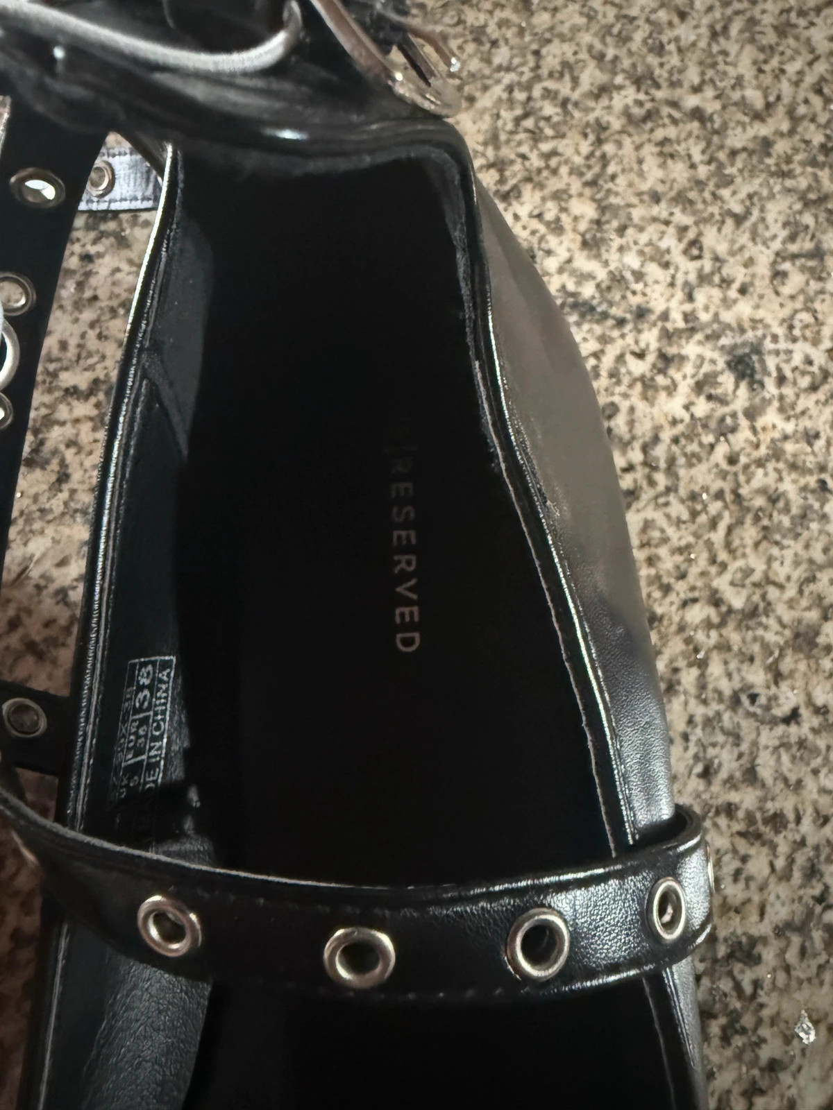 Bailarías con pulsera al tobillo – Reserved – taille 38 3
