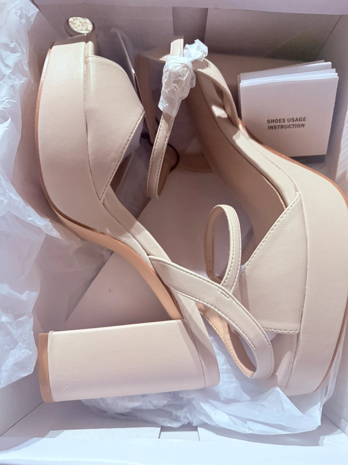 Sandalia beige mohito