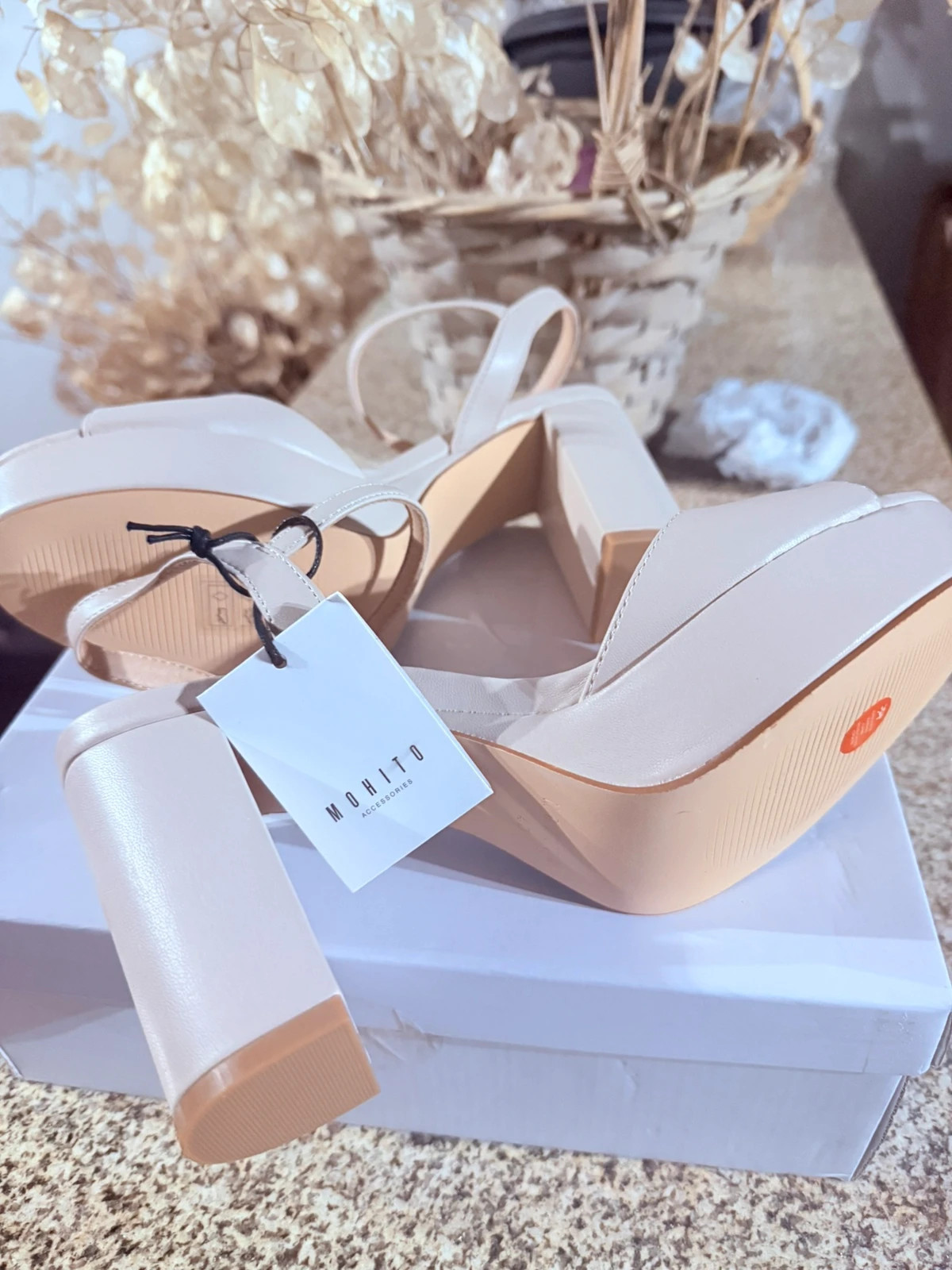 Sandalia beige mohito – Mohito – taille 40 3