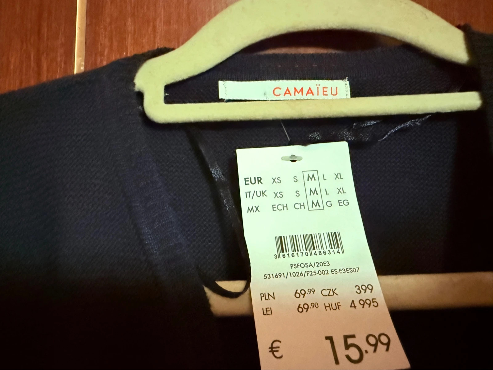 Rebeca camaieu azul marino – Camaïeu – taille M / 38 / 10 3