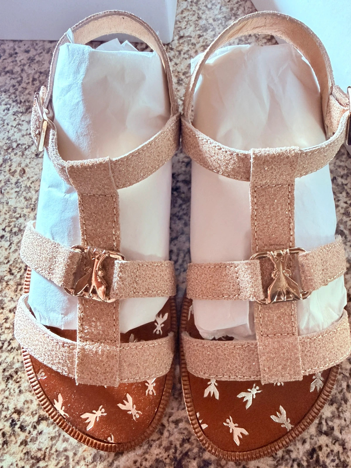 Sandalias de verano de piel patricia pepe – Patrizia Pepe – taille 31 4