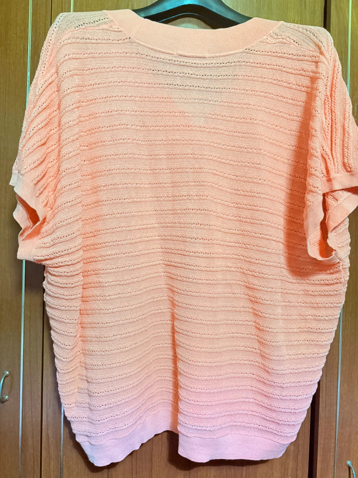 Jersey calado de verano color coral – TU – taille XXXL / 46 / 18 2