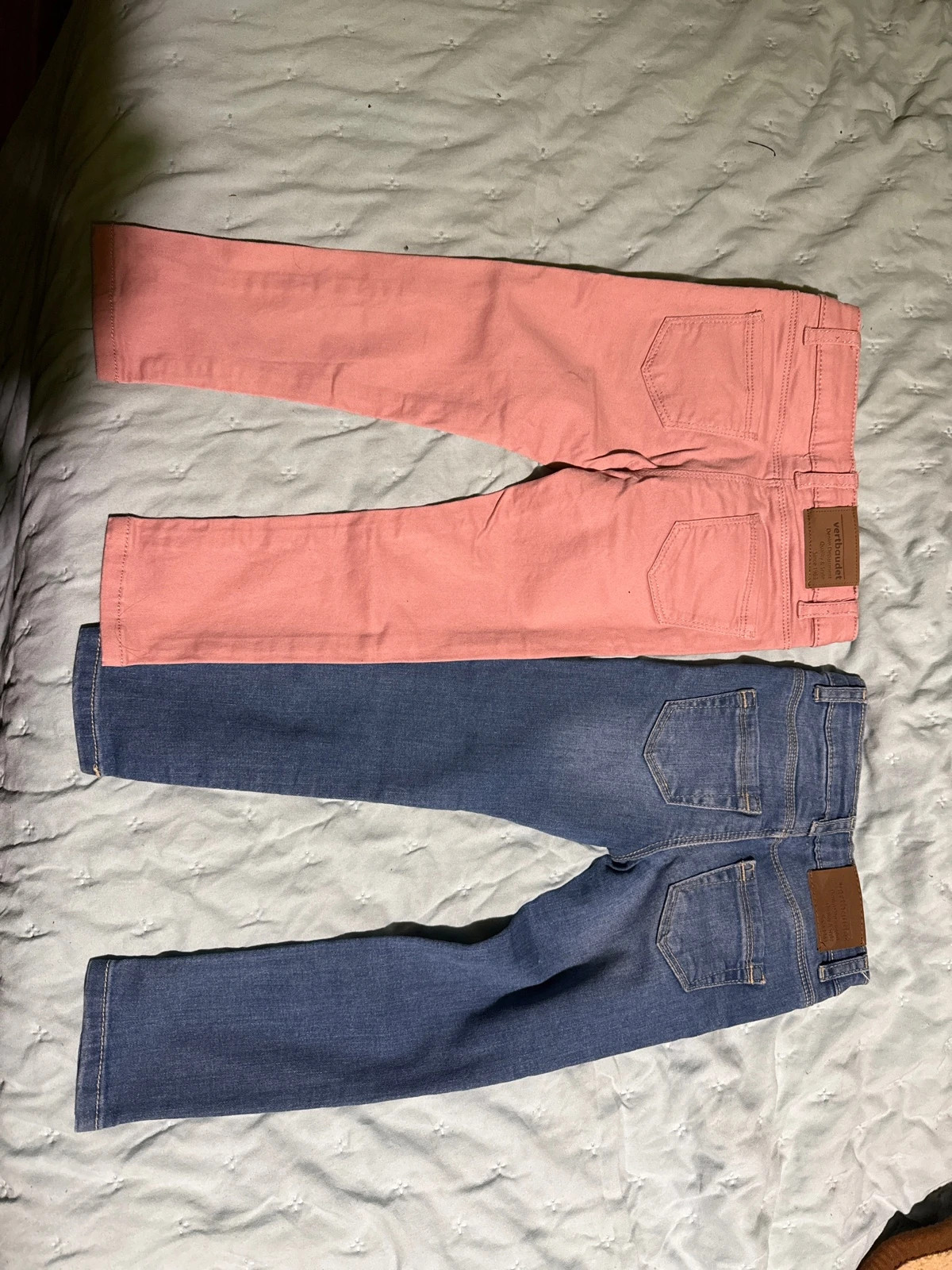 Lote dos vaqueros niña – Vertbaudet – taille 3 ans / 98 cm 3