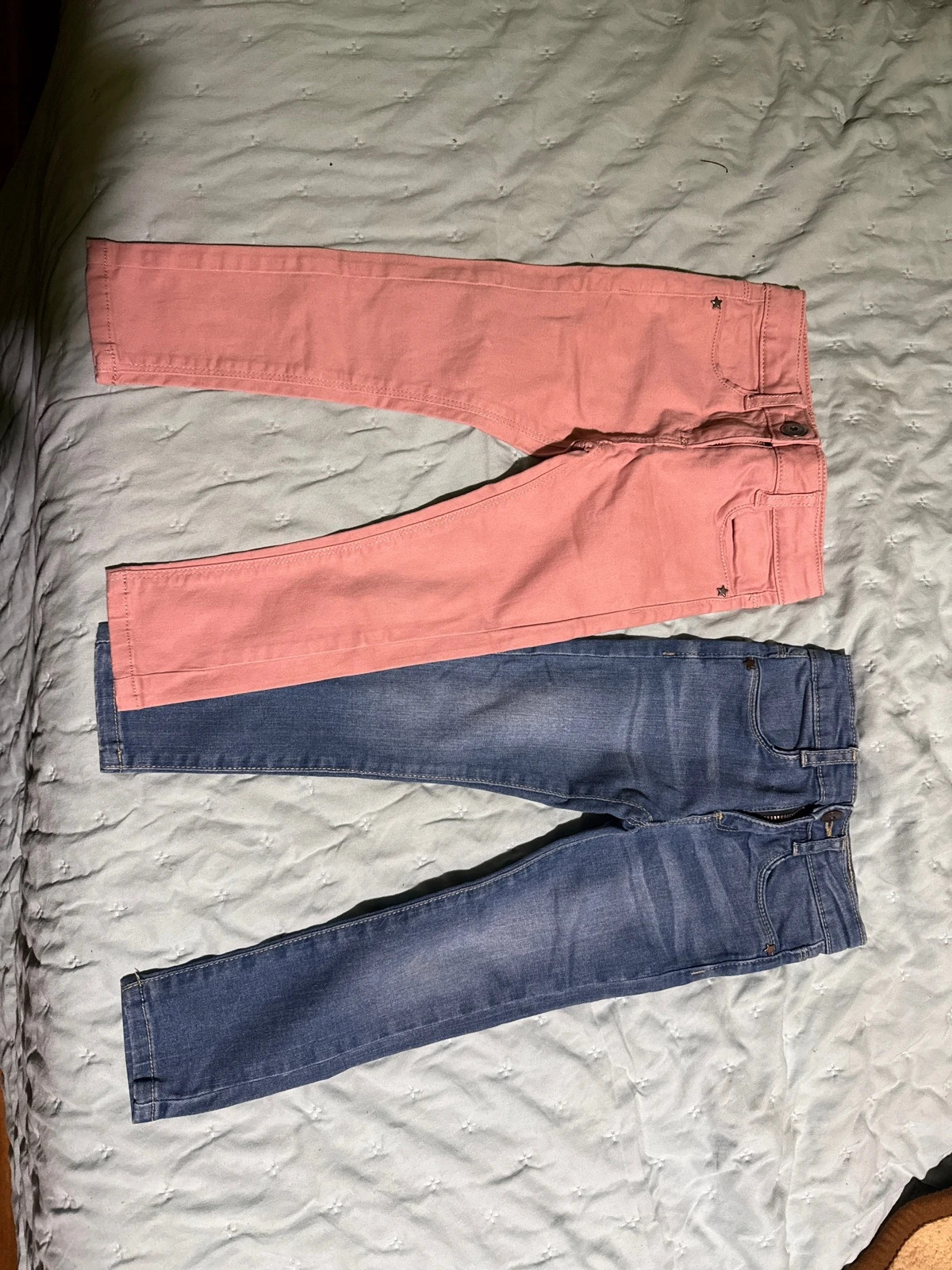 Lote dos vaqueros niña – Vertbaudet – taille 3 ans / 98 cm 2