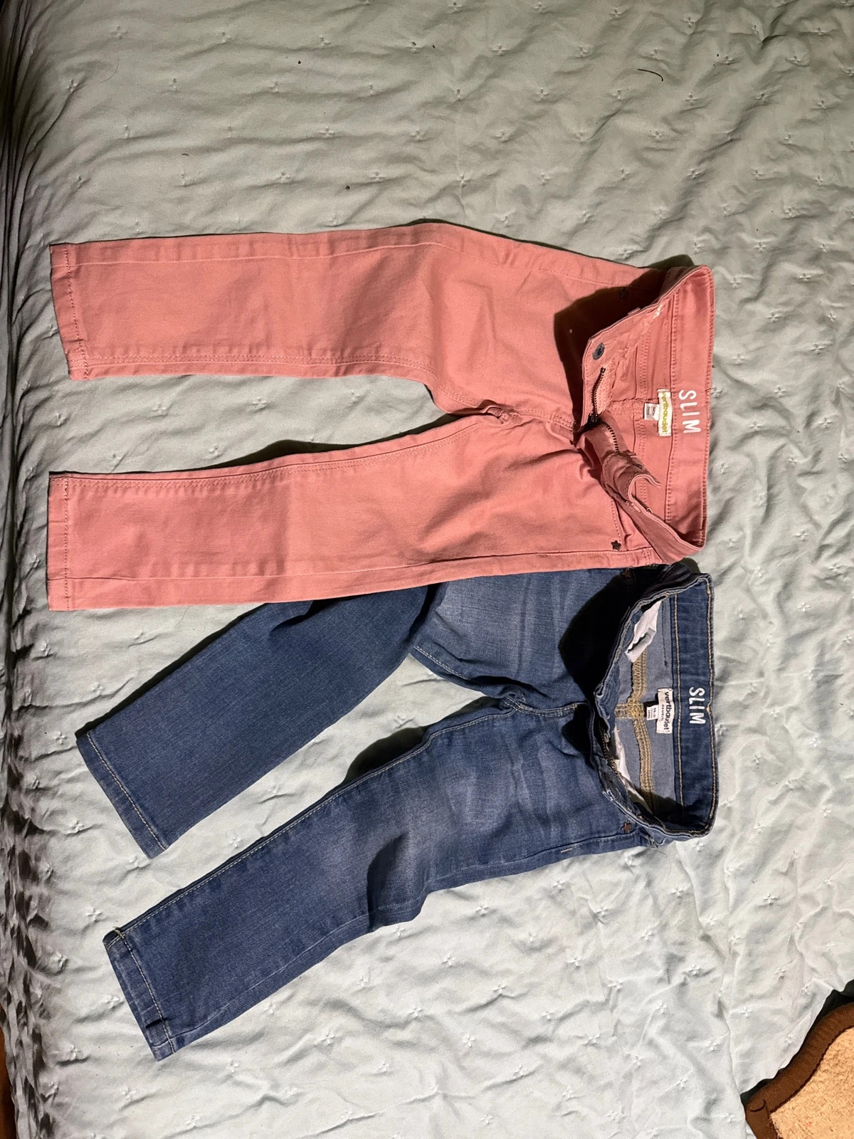Lote dos vaqueros niña – Vertbaudet – taille 3 ans / 98 cm 5