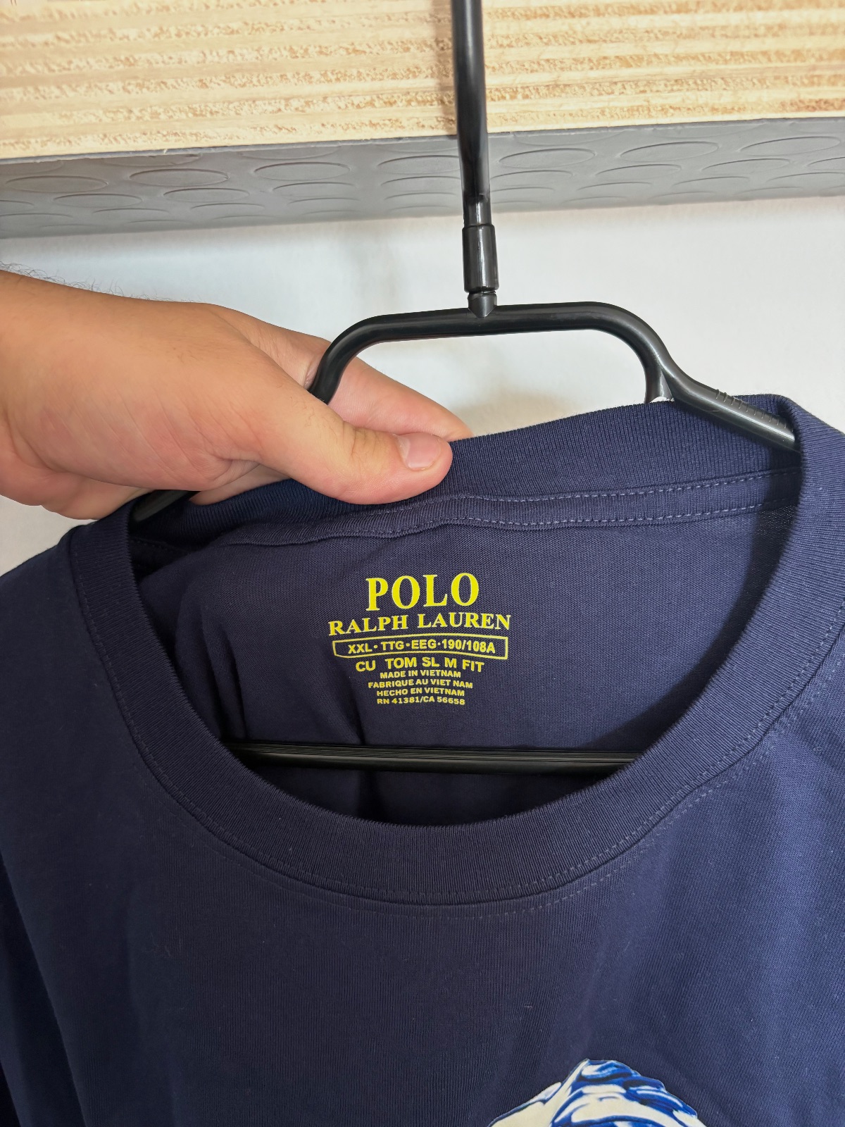 T-shirt Polo Ralph Lauren Polo Bear Surfer bleu marine – Ralph Lauren – taille XXL 8