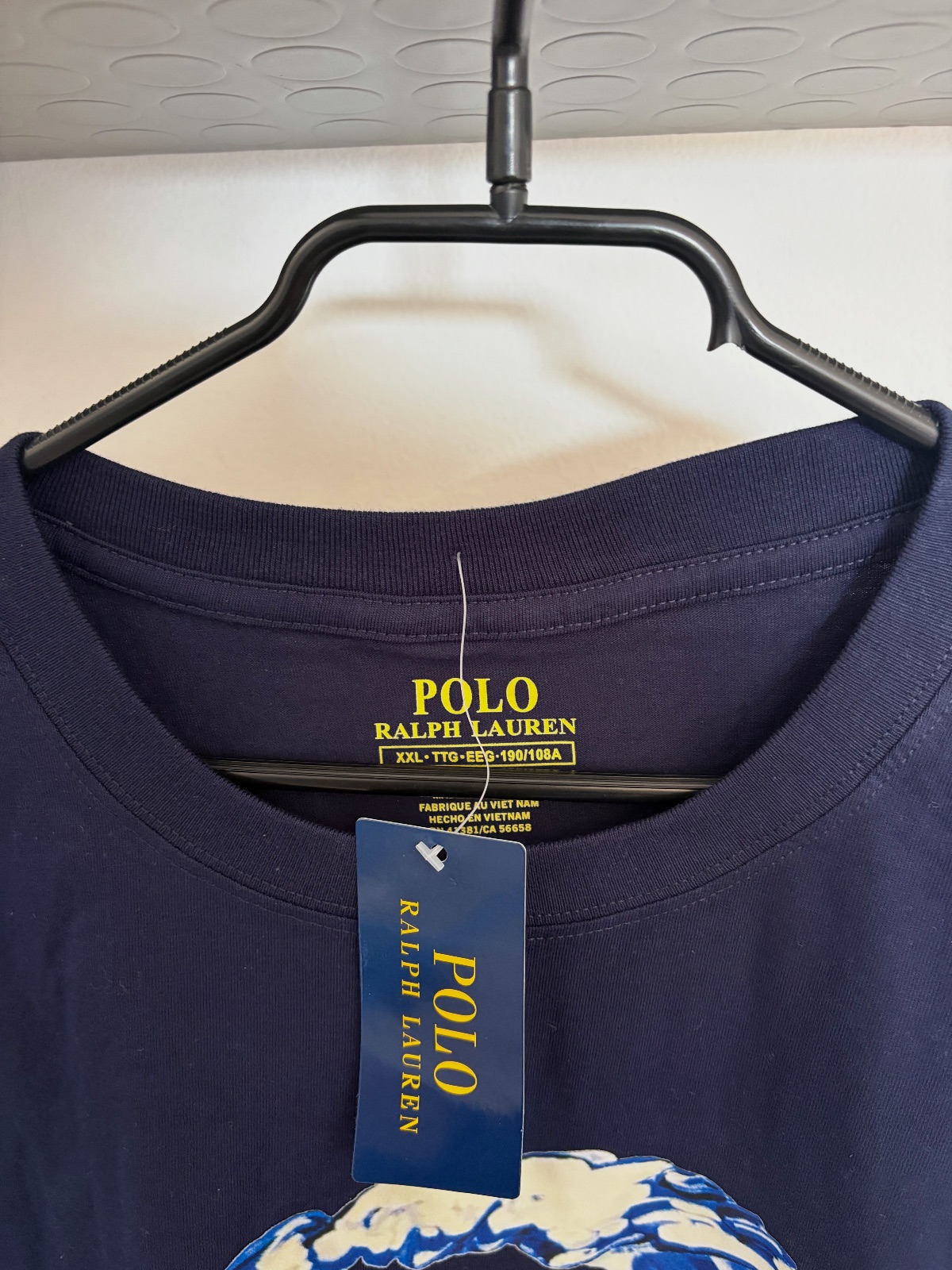 T-shirt Polo Ralph Lauren Polo Bear Surfer bleu marine – Ralph Lauren – taille XXL 5