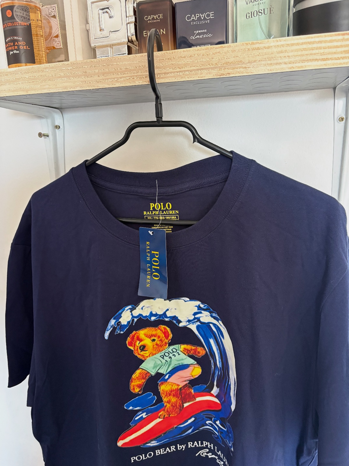 T-shirt Polo Ralph Lauren Polo Bear Surfer bleu marine – Ralph Lauren – taille XXL 4