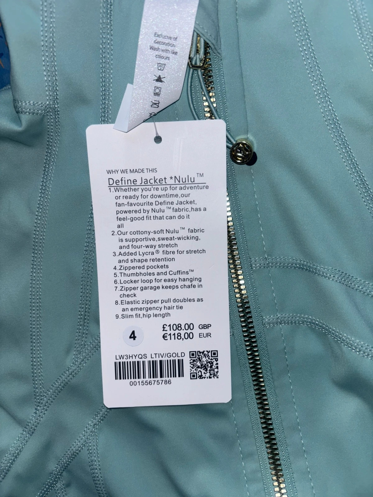 Ensemble Lululemon 2 pièces bleu pastel 🩵 – Lululemon – taille M / 38 / 10 2
