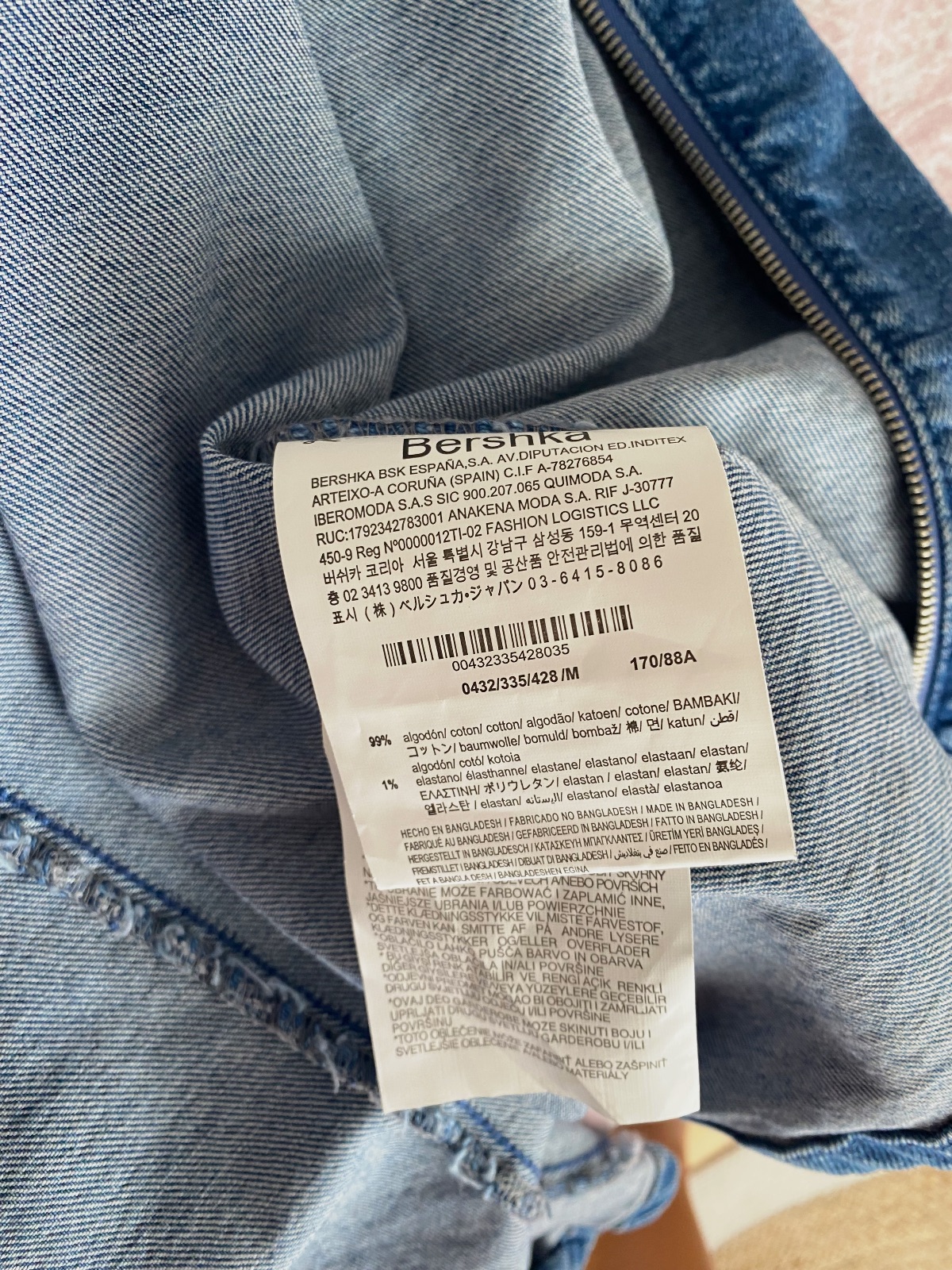 Vestido denim Berskha  – Bershka – taille M 9