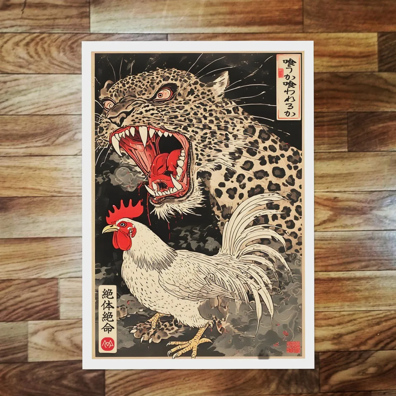 Affiche decorativa estilo japones. Tamaño A3  – Sin marca 2