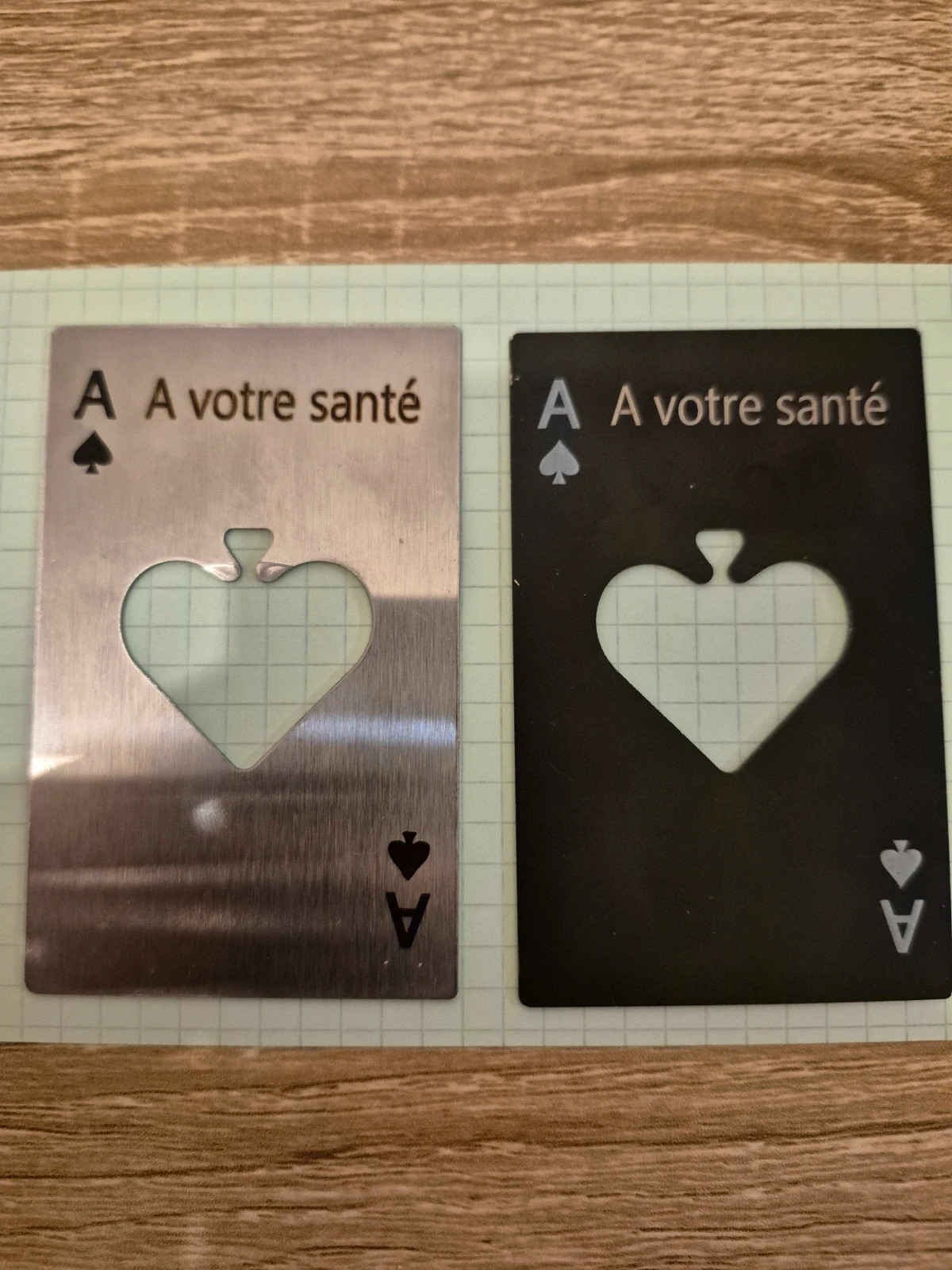 Lot Décapulseur carte à jouer