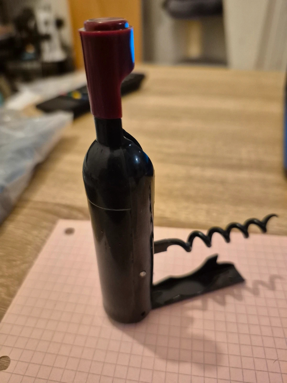 Tire bouchon bouteille