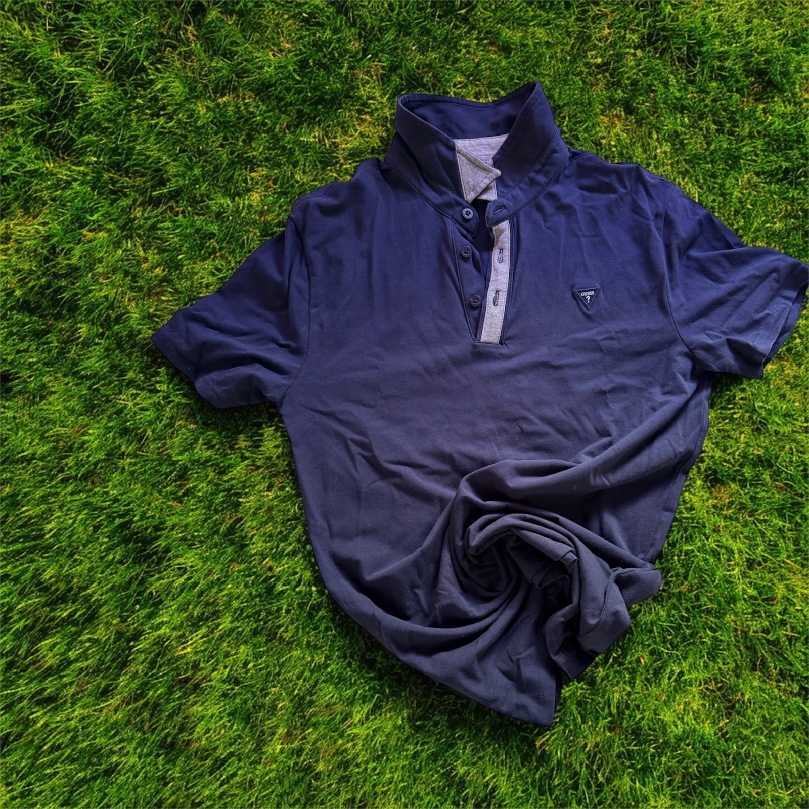 Polo Guess azul marino talla S – Guess – taille S 2