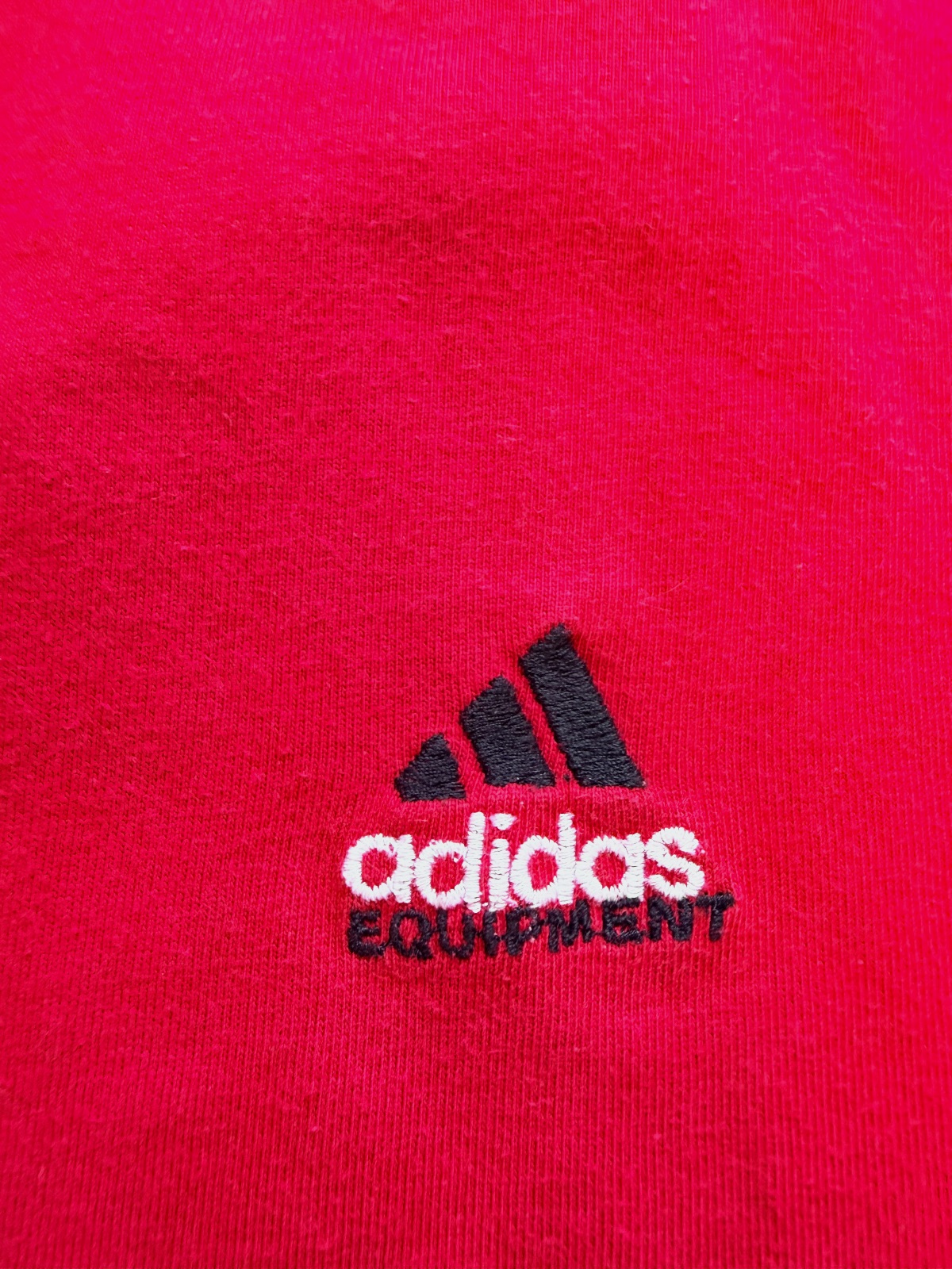 Camiseta roja Adidas Equipment vintage – Adidas – taille L 2