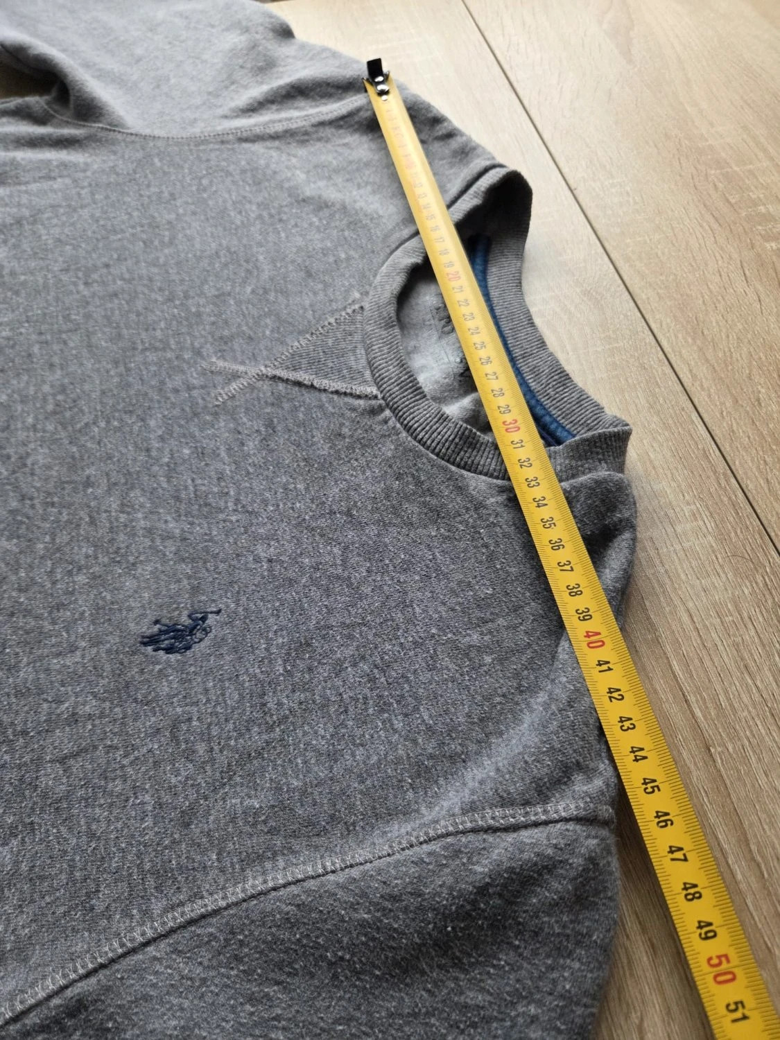 Sweat U.S. Polo Assn. ras de cou brodé gris Homme Taille L – U.S. Polo Assn. – taille L 5