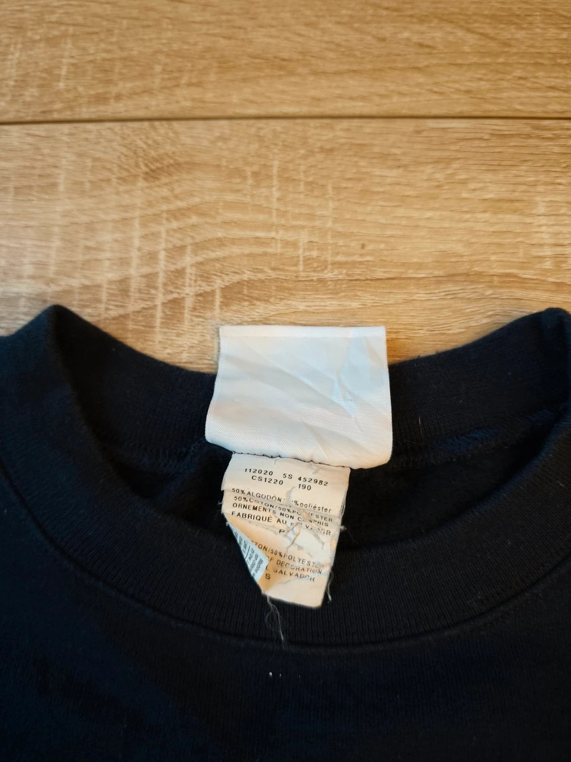 Sweat Champion ras de cou logo noir Homme Taille S – Champion – taille S 4