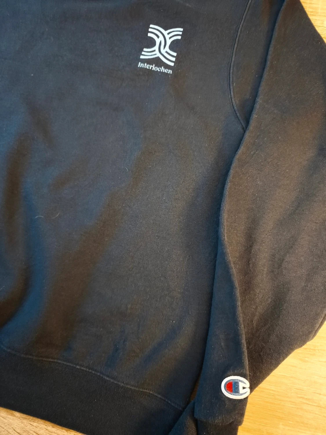 Sweat Champion ras de cou logo noir Homme Taille S – Champion – taille S 5