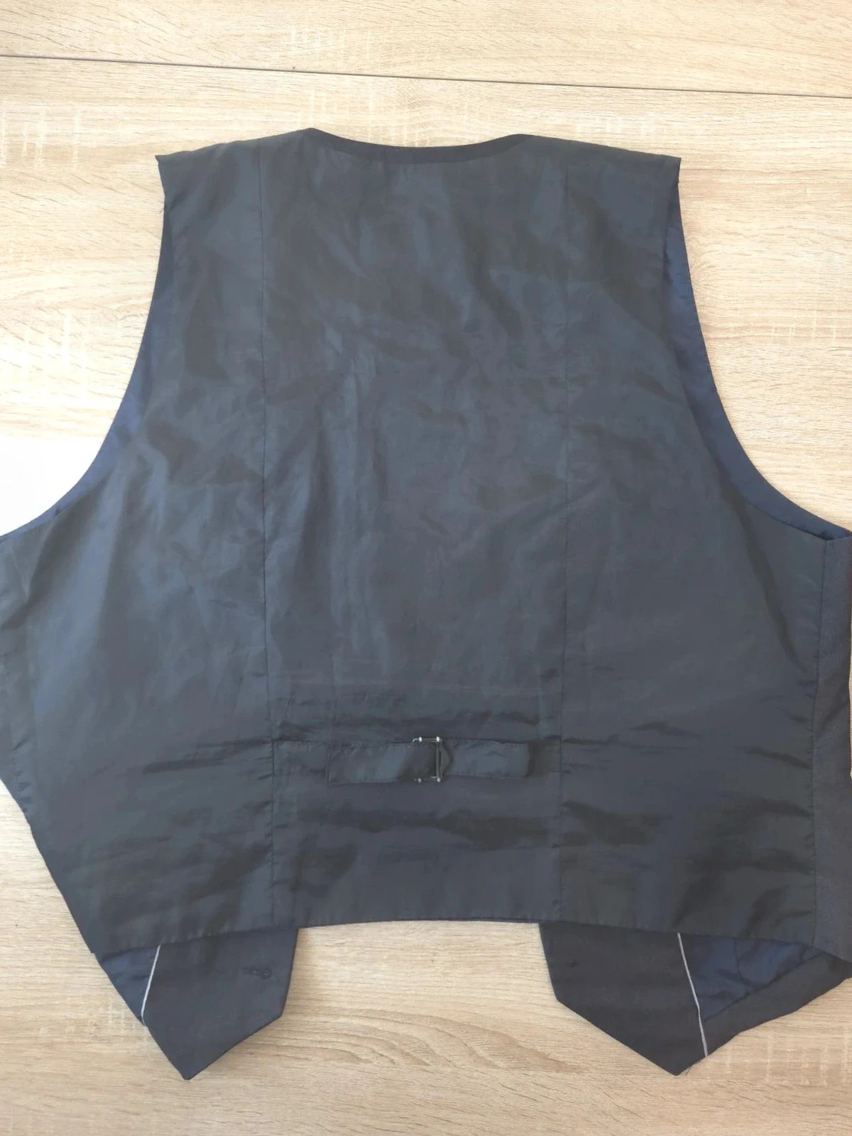 Gilet de costume noir/gris foncé OWK – Bon état – Coupe Slim Fit – Taille XL – OWK – taille XL 2