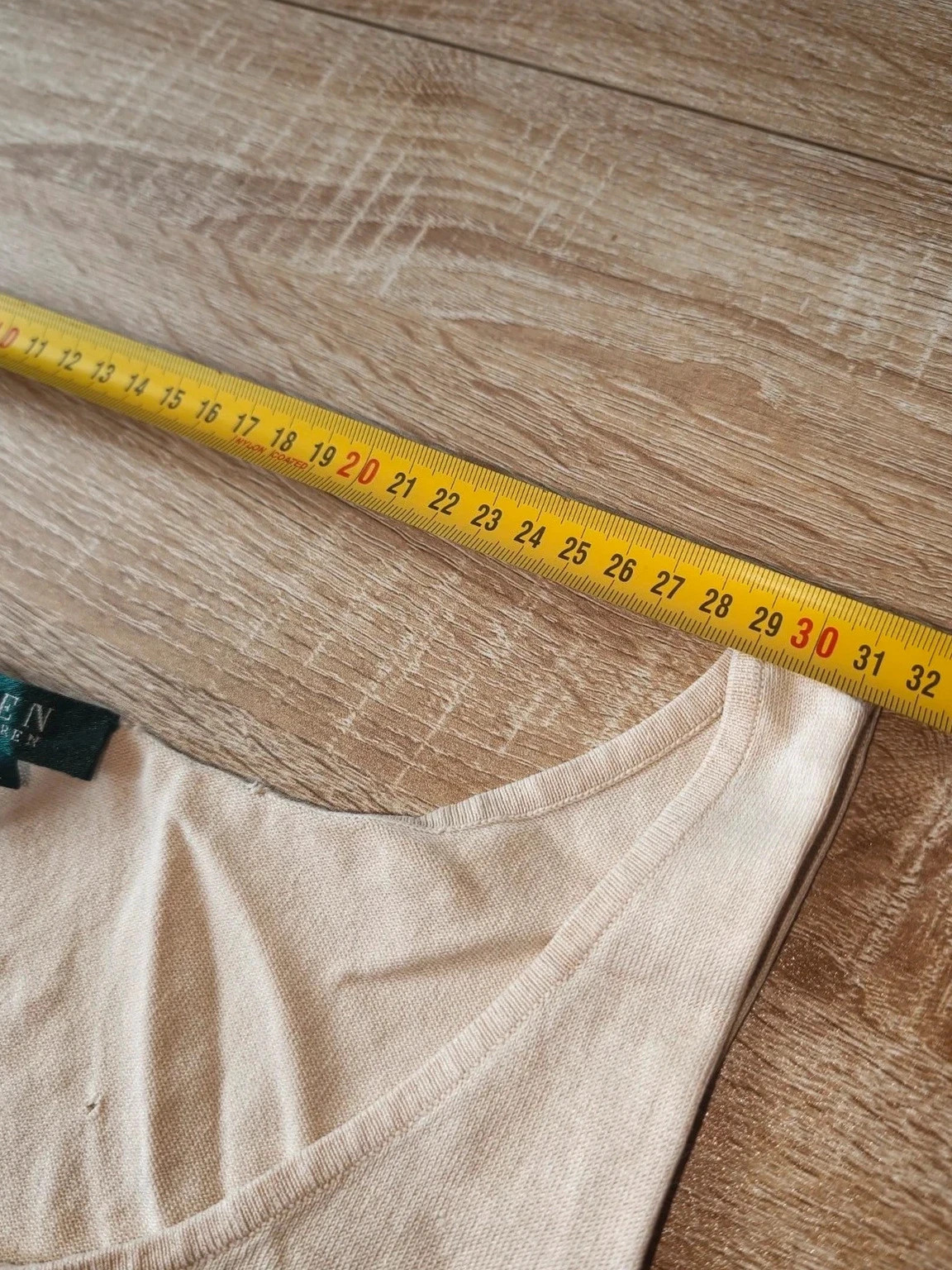 Débardeur beige en soie mélangée Lauren Ralph Lauren – Taille L – Ralph Lauren – taille L / 40 / 12 3