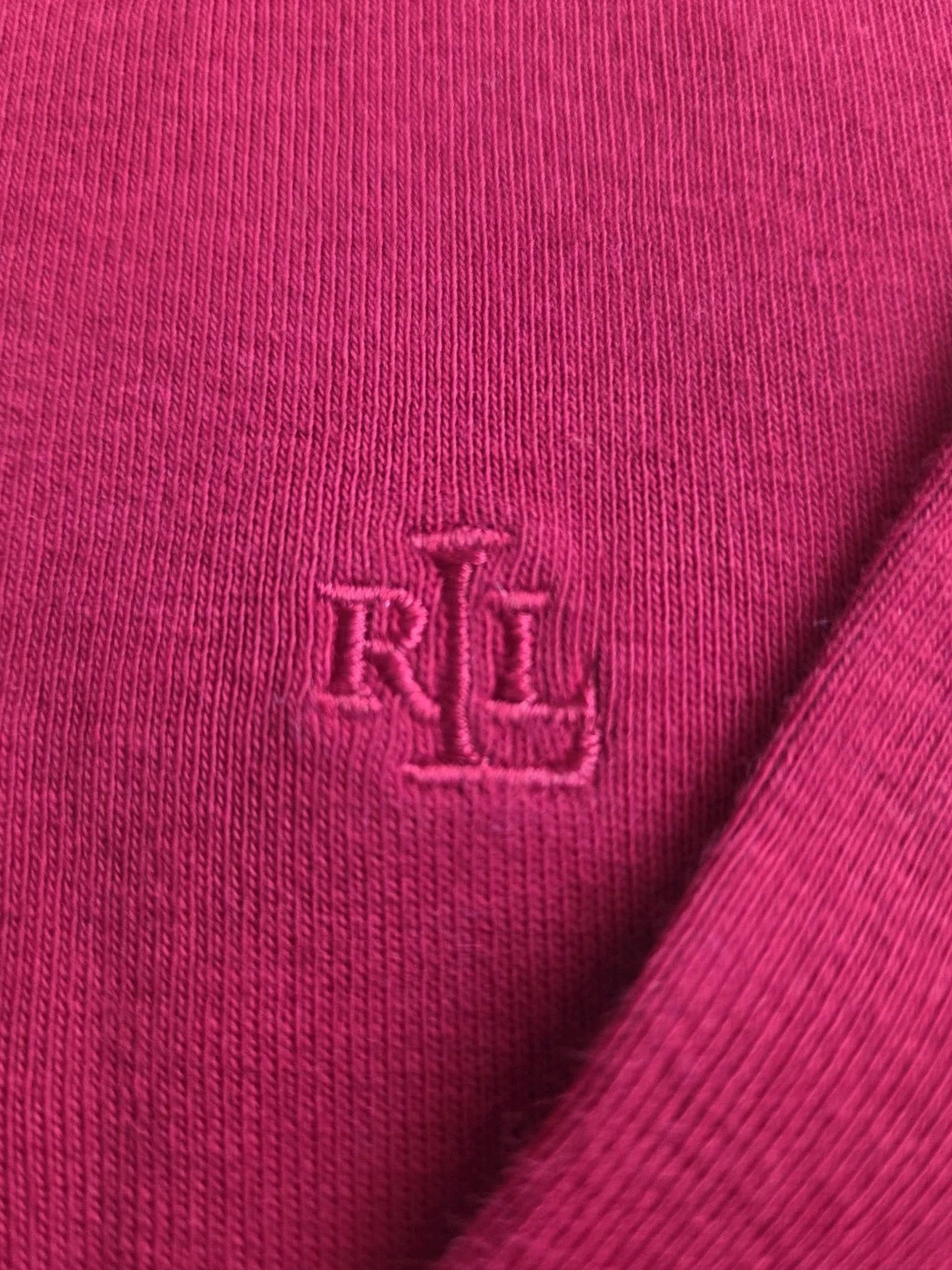 Lauren Ralph Lauren – pull manches longues rouge bordeaux – Taille L – Ralph Lauren – taille L / 40 / 12 2