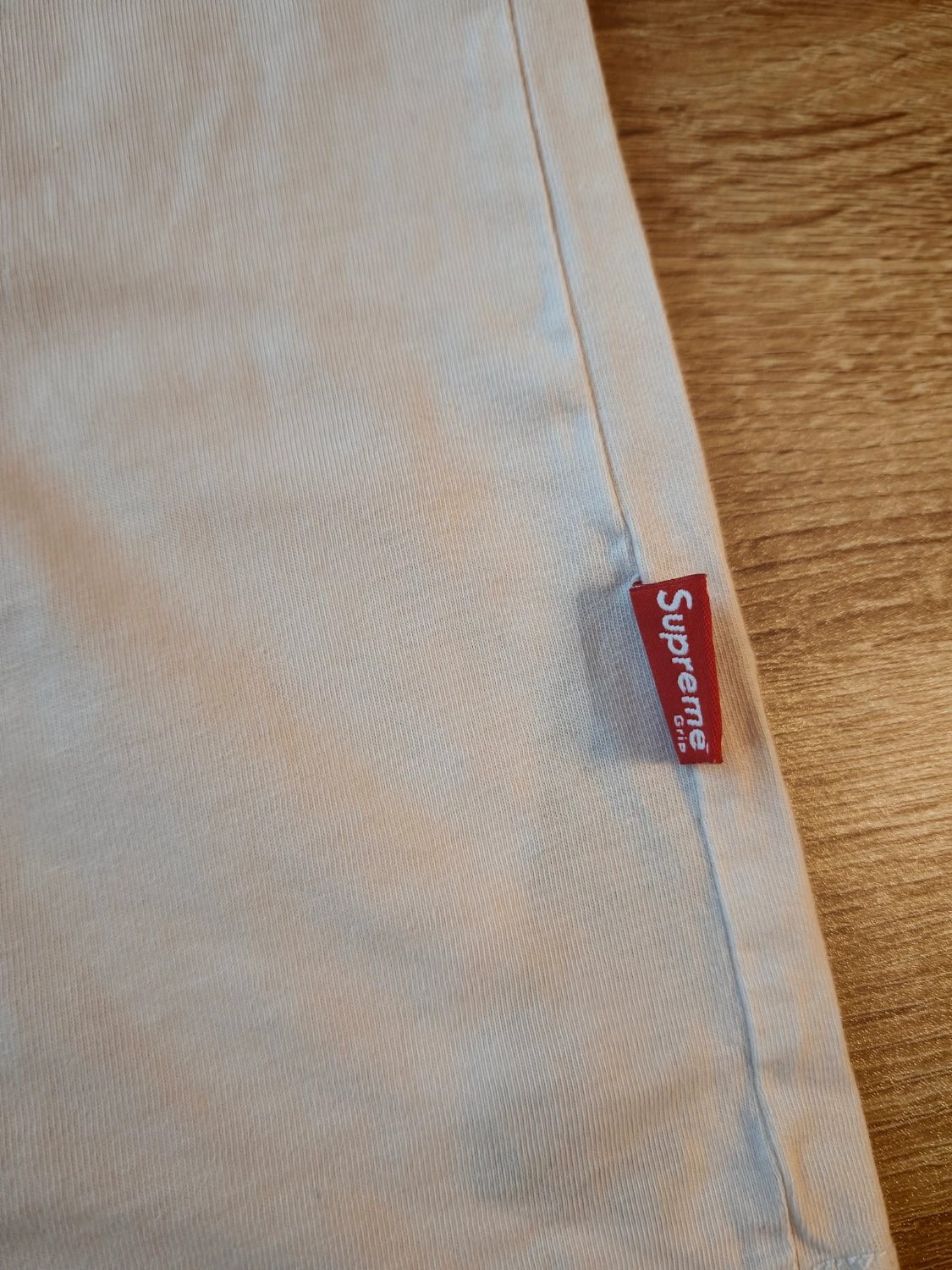 T-shirt Supreme streetwear coton imprimé grand logo col rond petite étiquette blanc Homme taille M – Supreme – taille M 3