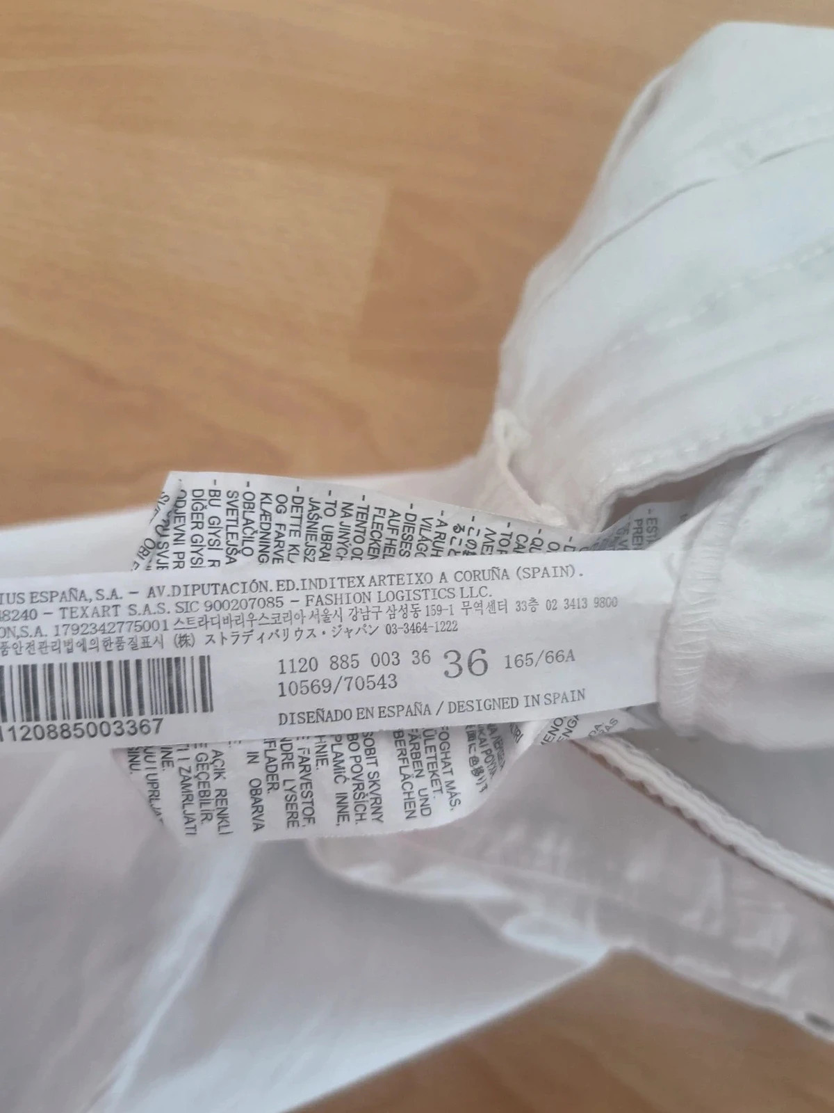 Jean skinny Stradivarius taille haute blanc – Taille 36 – Très bon état – Stradivarius – taille S / 36 / 8 4