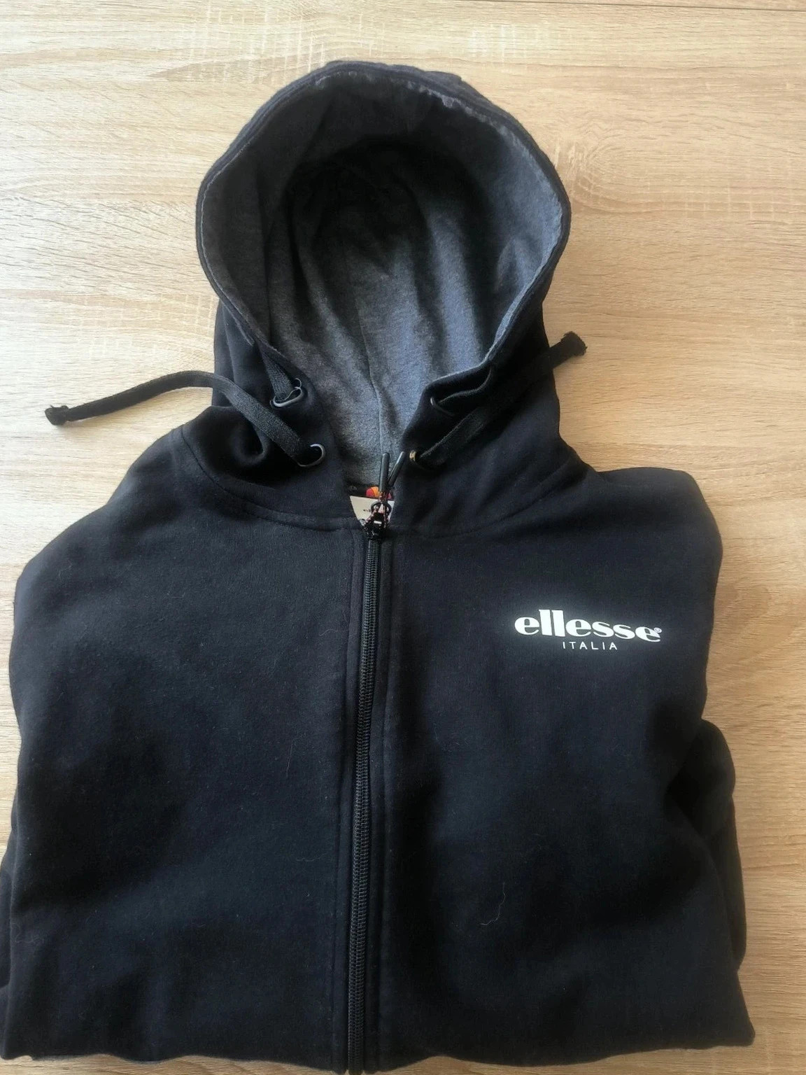 Sweat Ellesse Italia à capuche zippé noir taille M – Ellesse – taille M 2