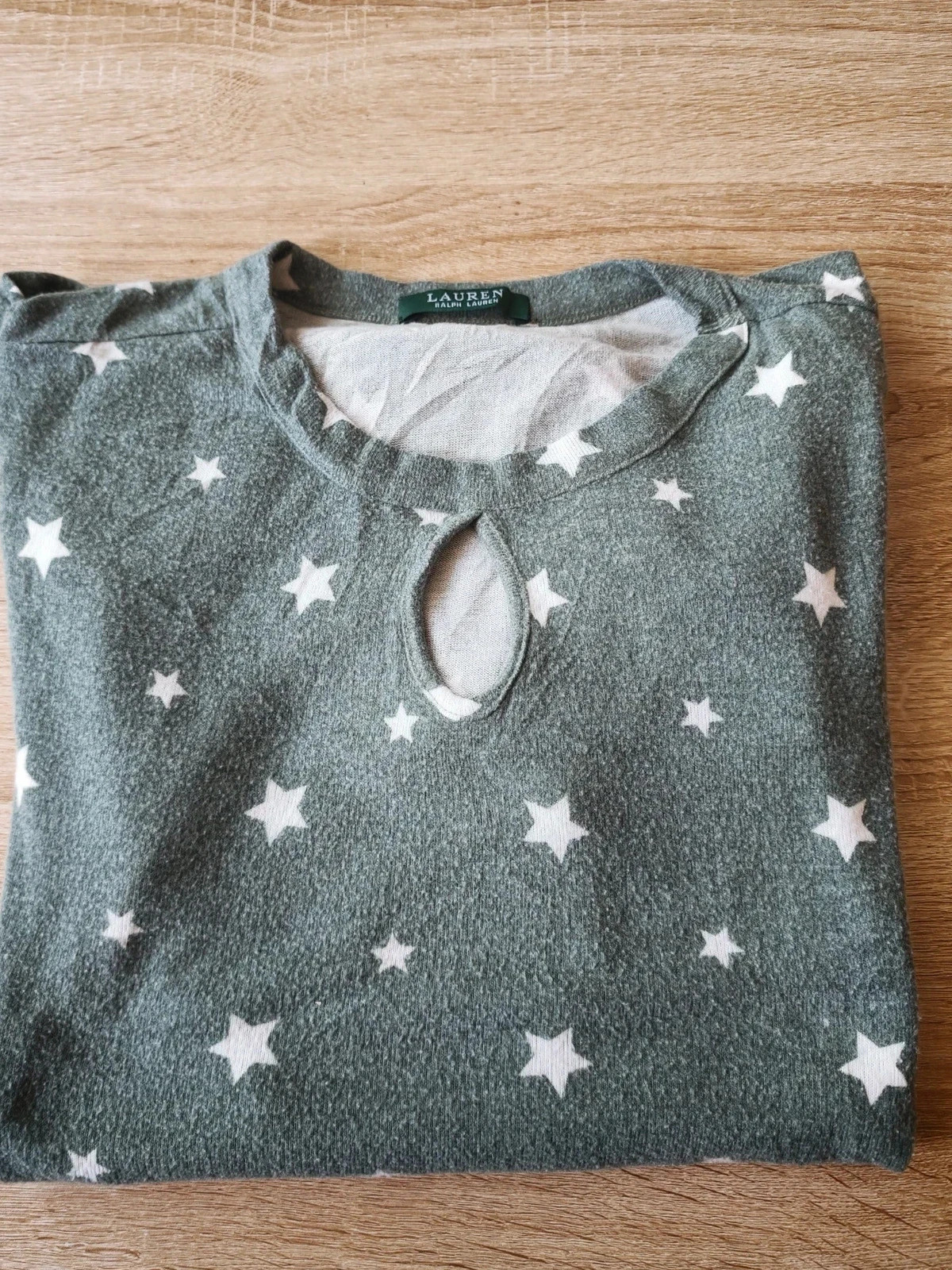 Pull femme gris à étoiles Lauren Ralph Lauren – Taille M – Ralph Lauren – taille M / 38 / 10 2