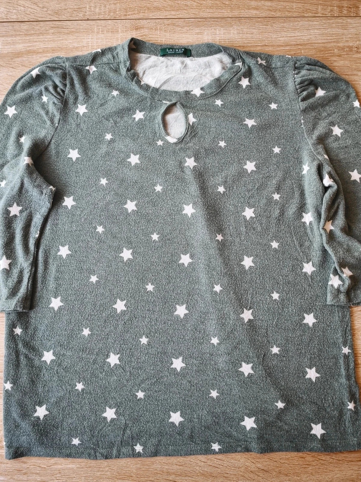 Pull femme gris à étoiles Lauren Ralph Lauren – Taille M