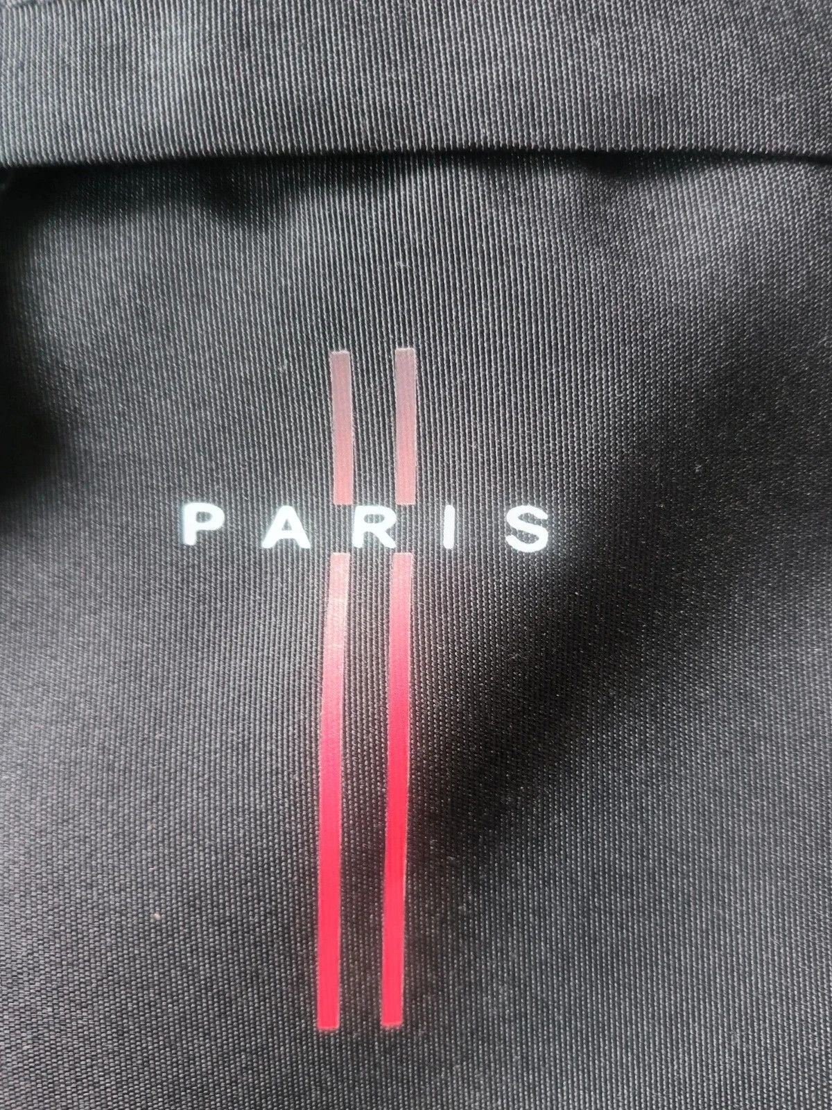 Sacoche Bandoulière Noire "PARIS" Sac / Pochette Bandoulière Unisexe – Paris 2