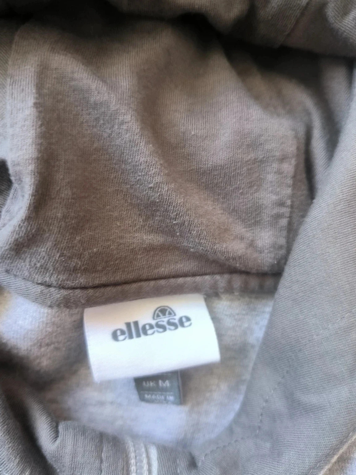 Veste sweat Ellesse Italia zippée à capuche gris anthracite taille M – Ellesse – taille M 3