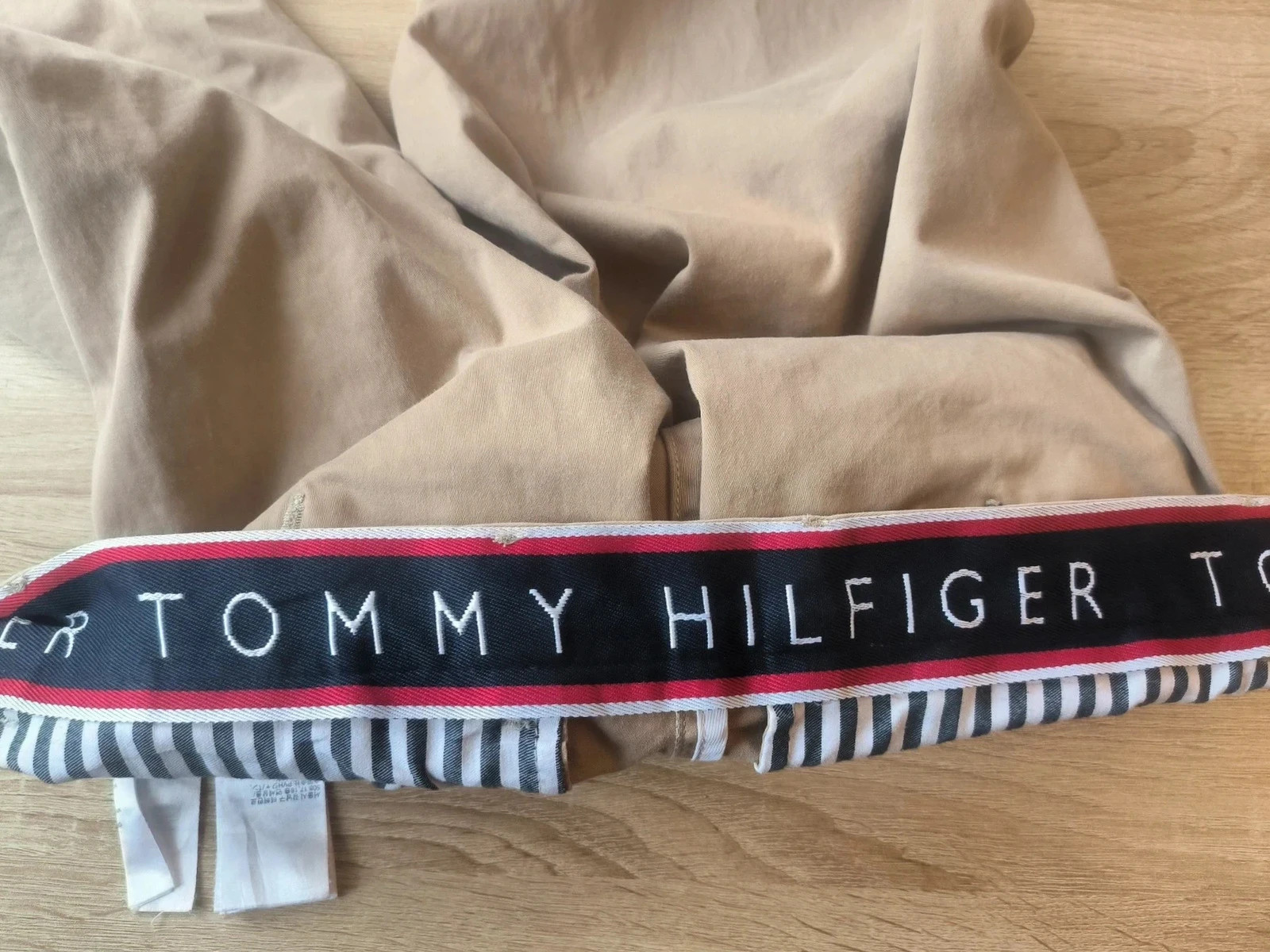 Pantalon Tommy Hilfiger Chino Beige Homme - Taille 40 – Tommy Hilfiger – taille W30 | FR 40 3
