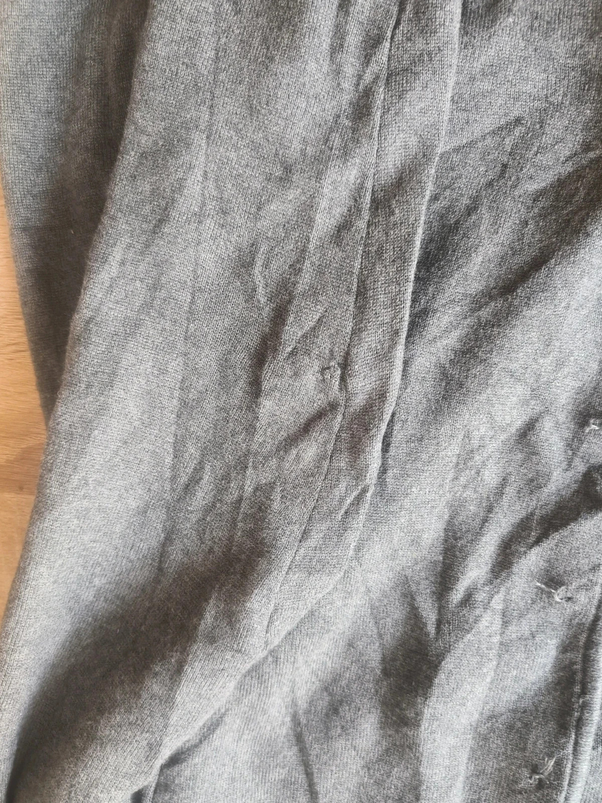 Gilet Blazer Maille Gris Lauren Ralph Lauren Veste XL Sans Boutons – Ralph Lauren – taille XL / 42 / 14 5