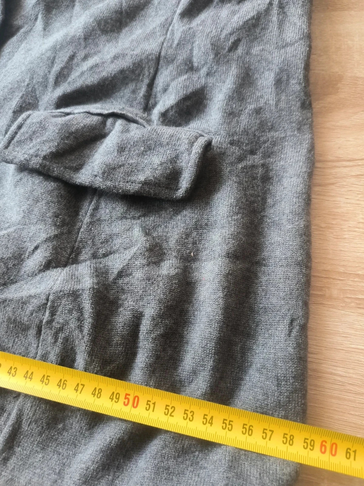 Gilet Blazer Maille Gris Lauren Ralph Lauren Veste XL Sans Boutons – Ralph Lauren – taille XL / 42 / 14 4