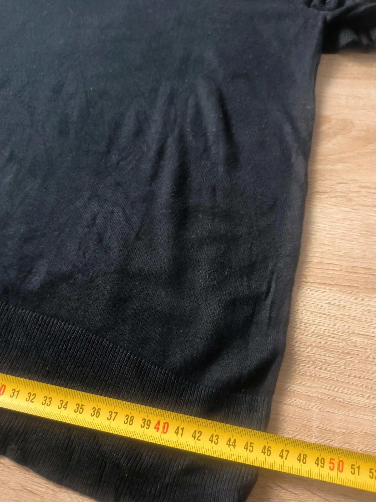 Pull Noir Volants Épaules Logo Brodé Lauren Ralph Lauren M Coton – LAUREN Ralph Lauren – taille M / 38 / 10 5