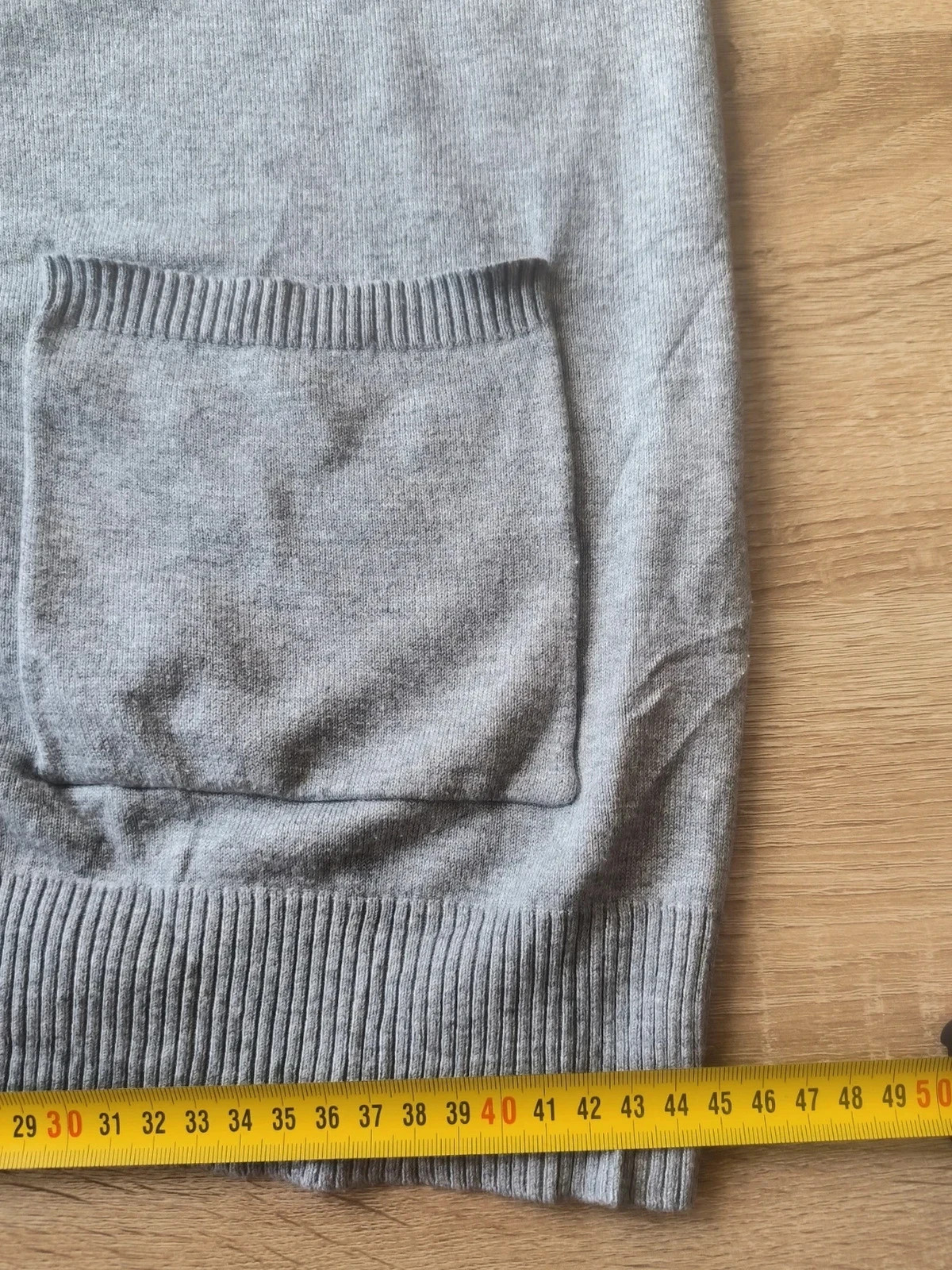Gilet Cardigan Gris Clair Lauren Ralph Lauren XL Boutonné Coton Mercerisé – Ralph Lauren – taille XL / 42 / 14 5