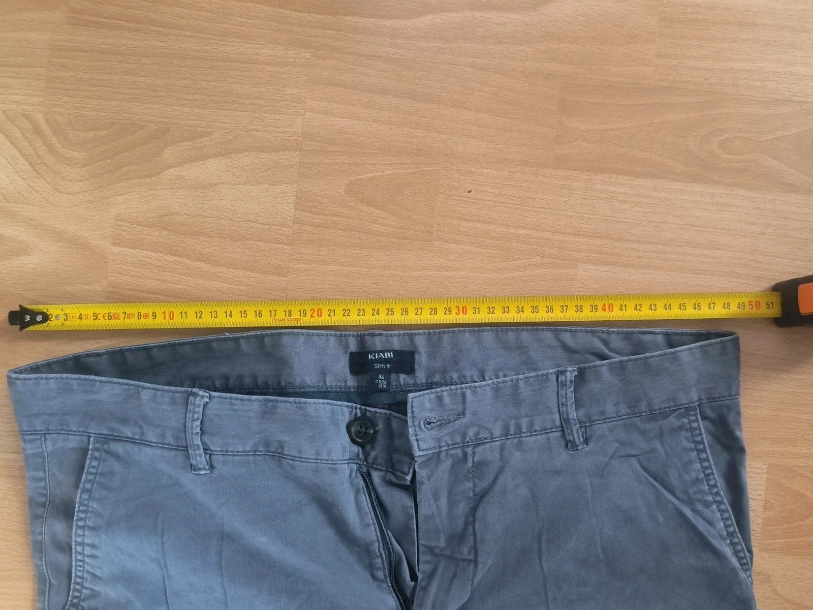 Pantalon Chino gris anthracite Kiabi – Slim fit – Taille 54 Très bon état – Kiabi – taille W44 | FR 54 2