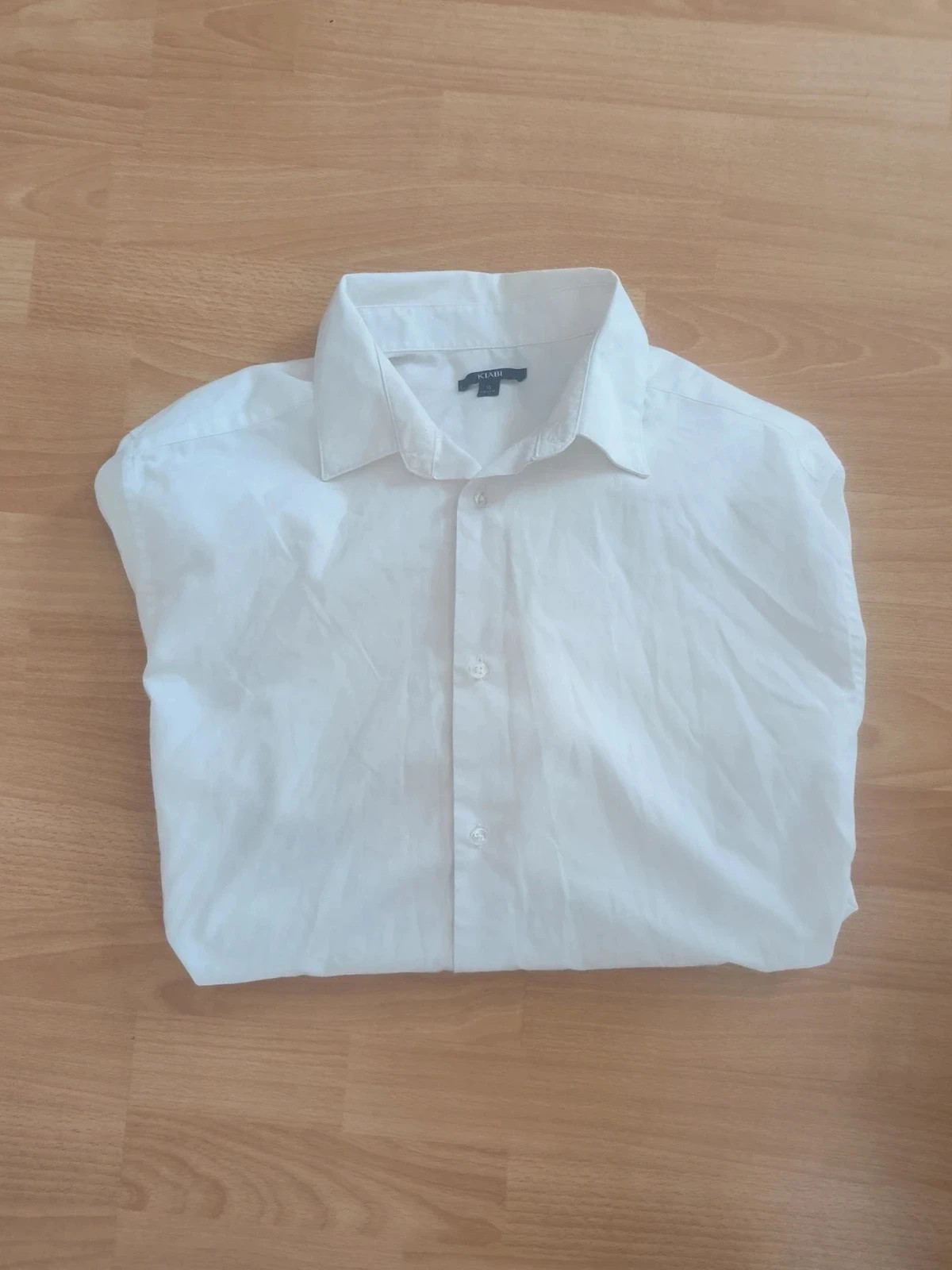 Chemise blanche classique Kiabi – Coupe droite – Taille XL (43-44)